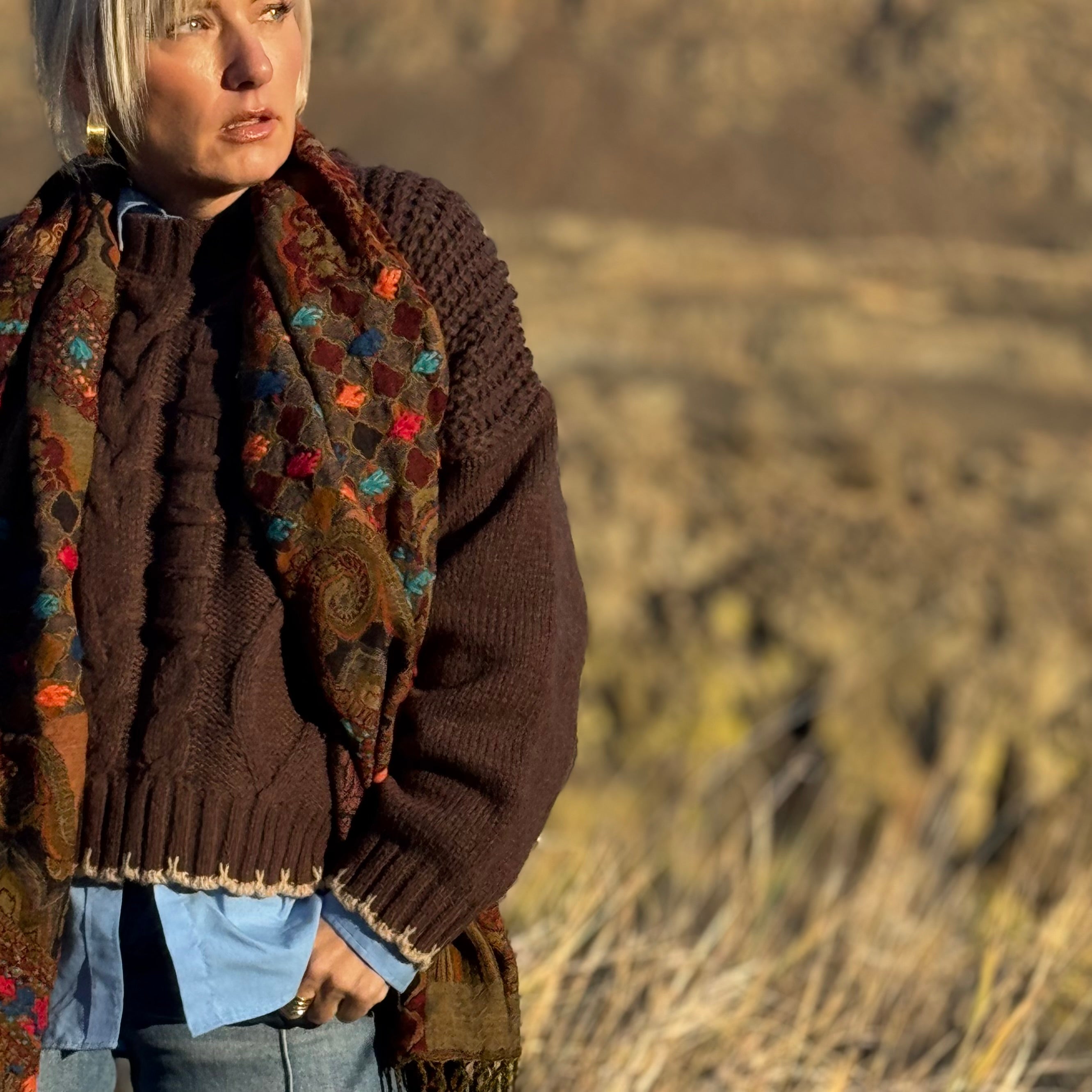 Laurel Wool Scarf