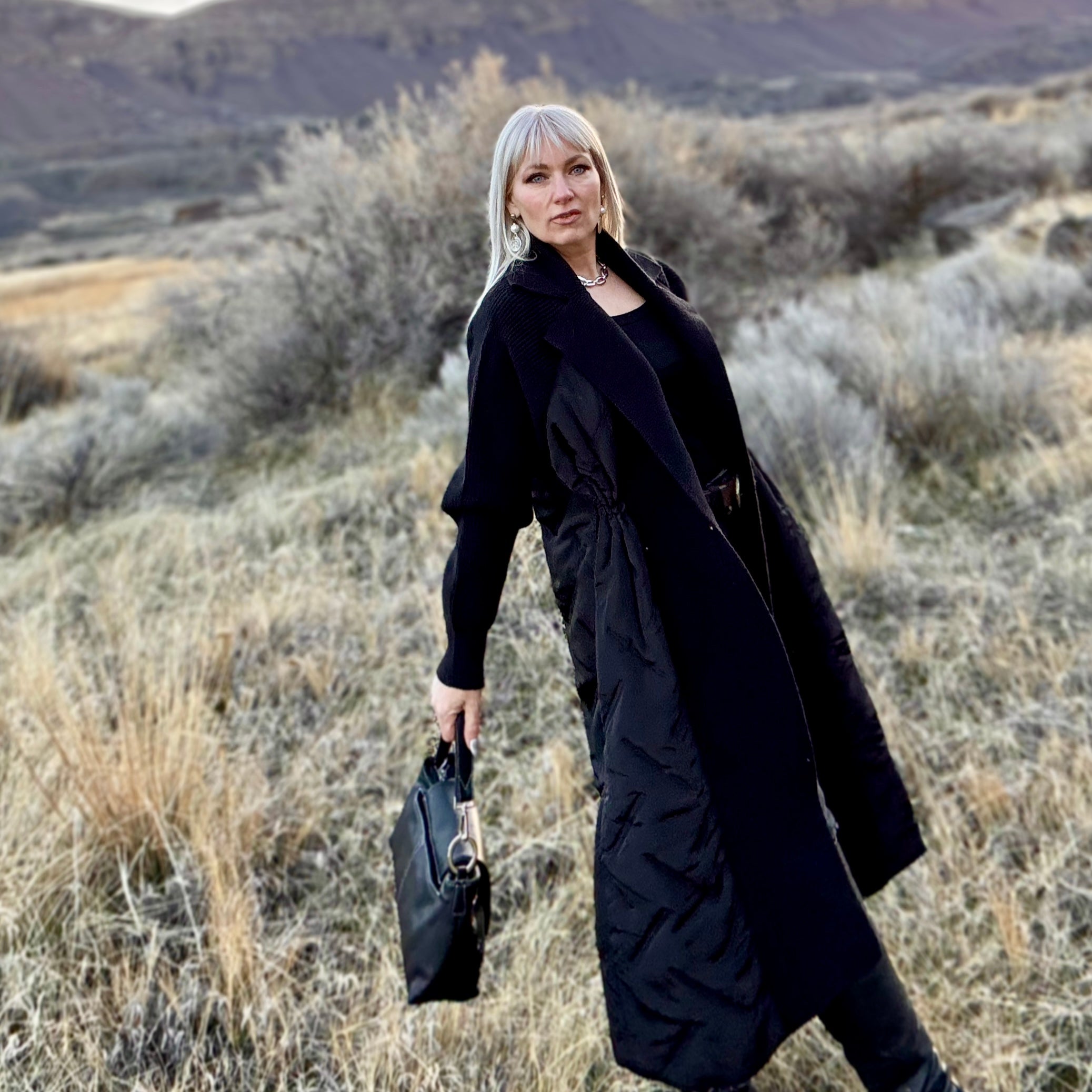 Jones Quilted Sweater Jacket