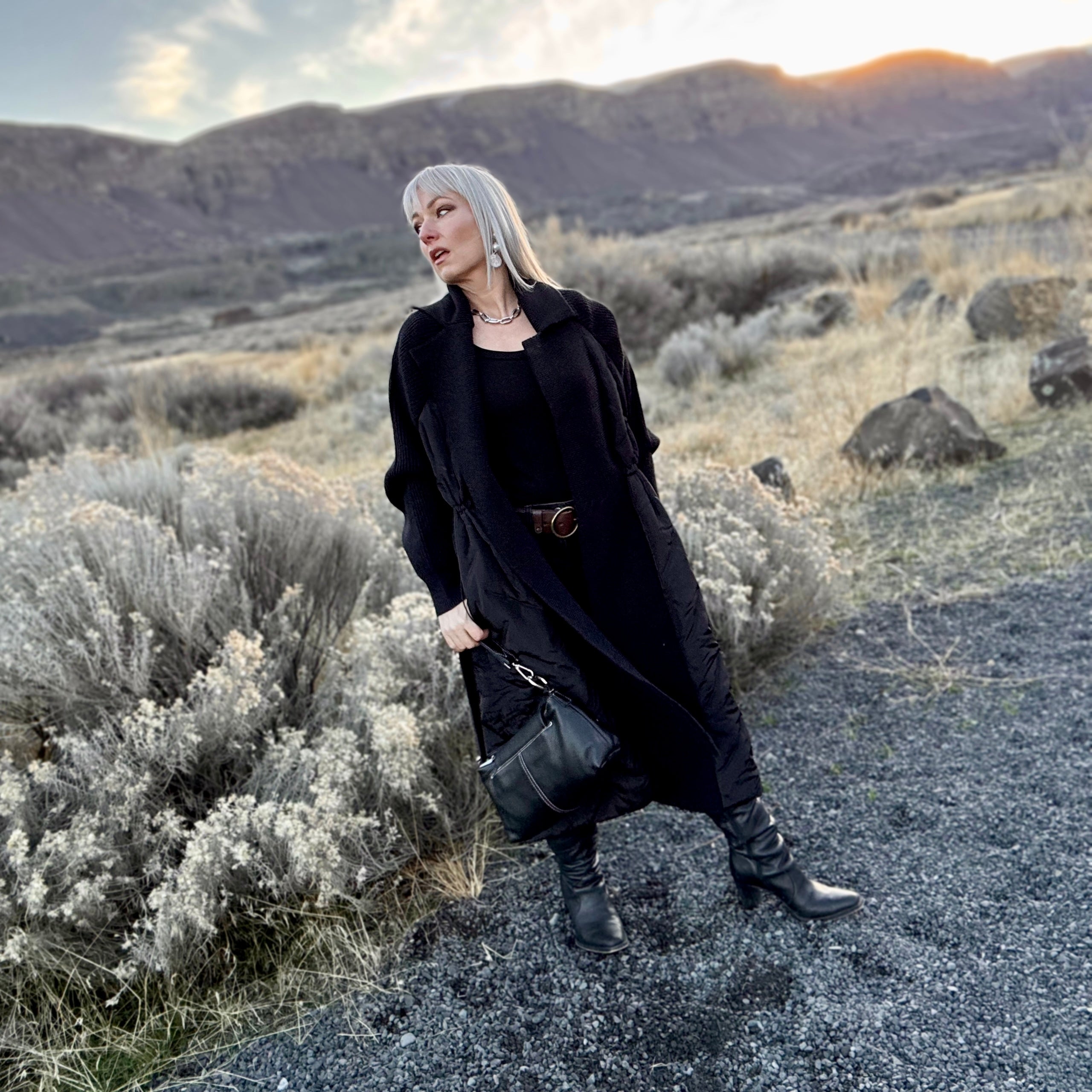 Jones Quilted Sweater Jacket