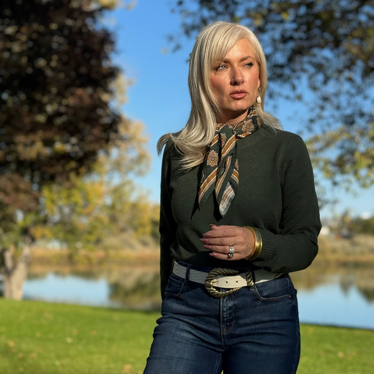 The Evergreen Wool Blend Sweater