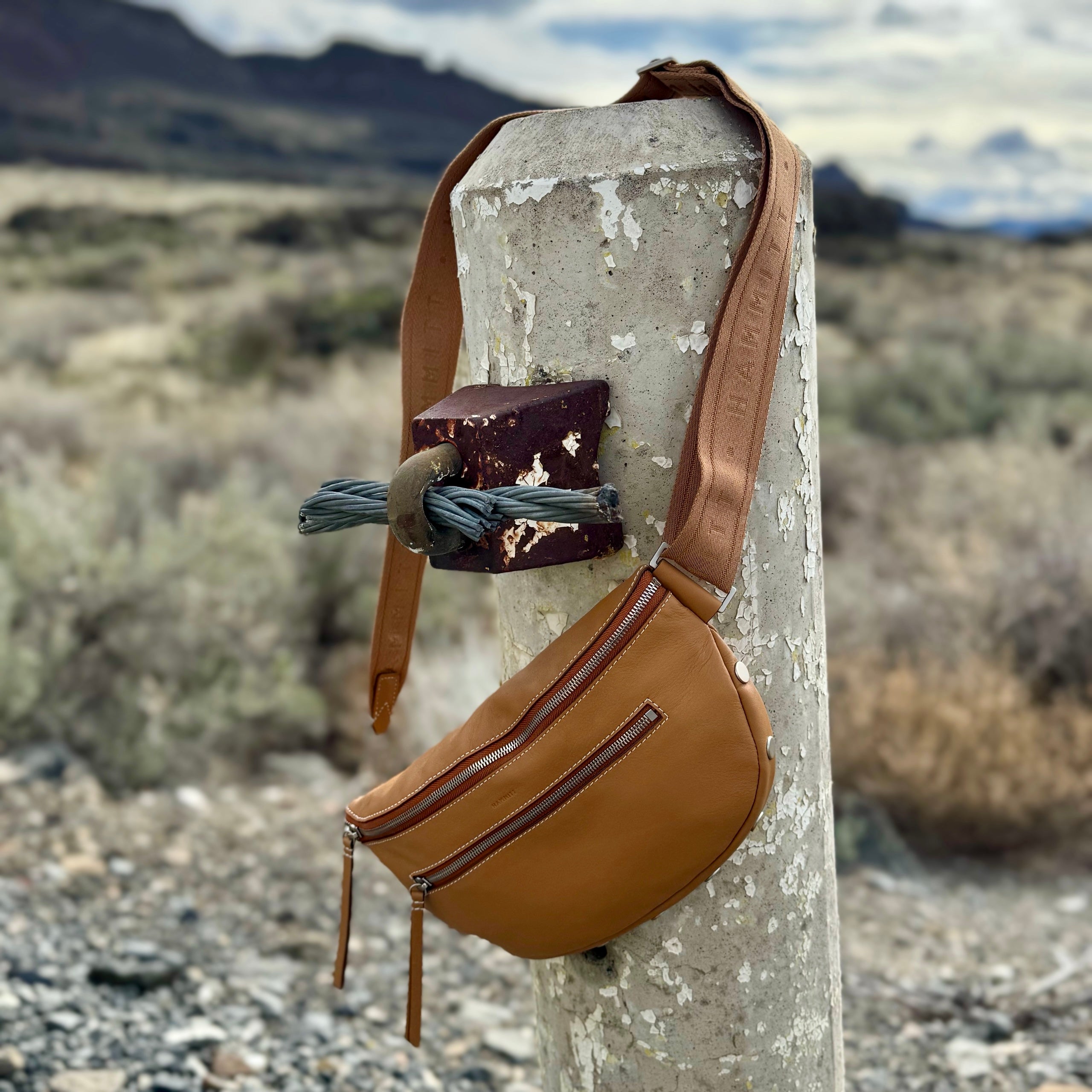 Hammitt California Oak CHARLES CROSSBODY LRG