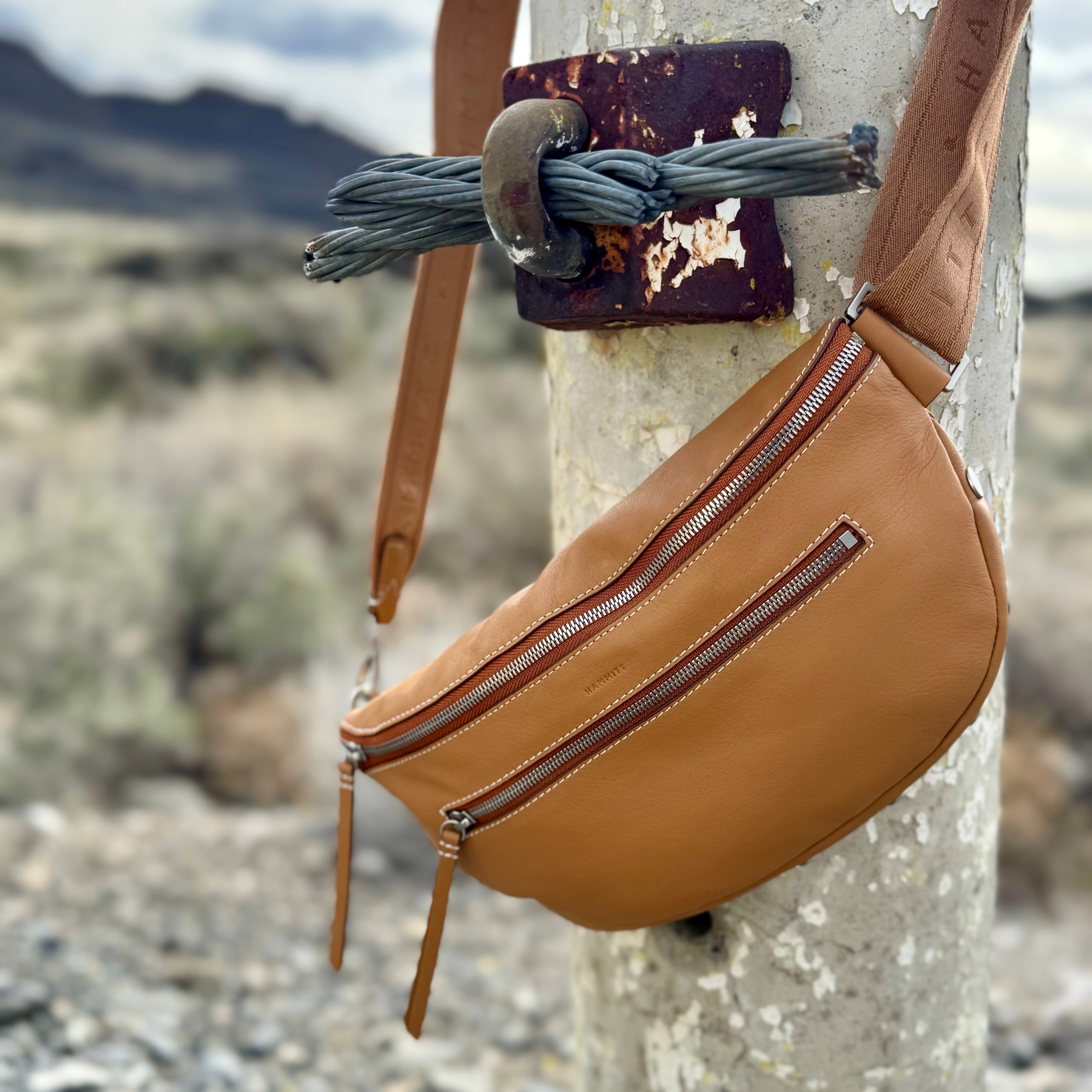 Hammitt California Oak CHARLES CROSSBODY LRG