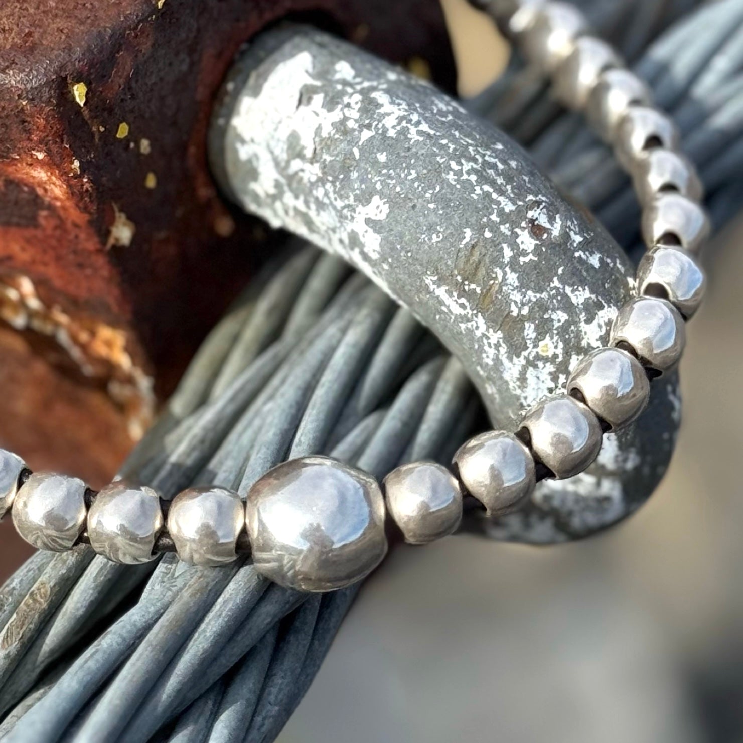 Uno De 50 Center Sterling Plated Necklace