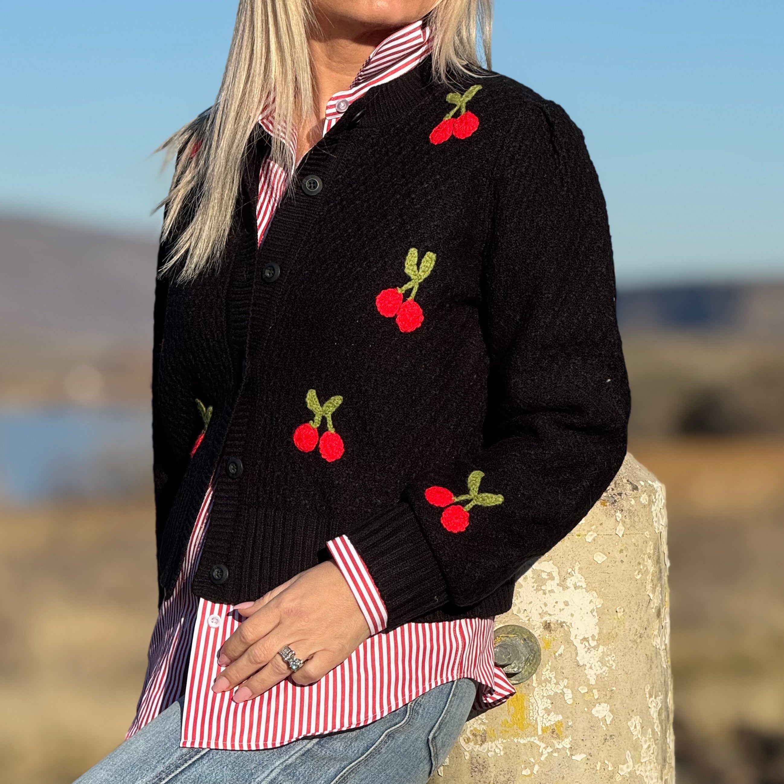 The Sweet Cherry Cardigan