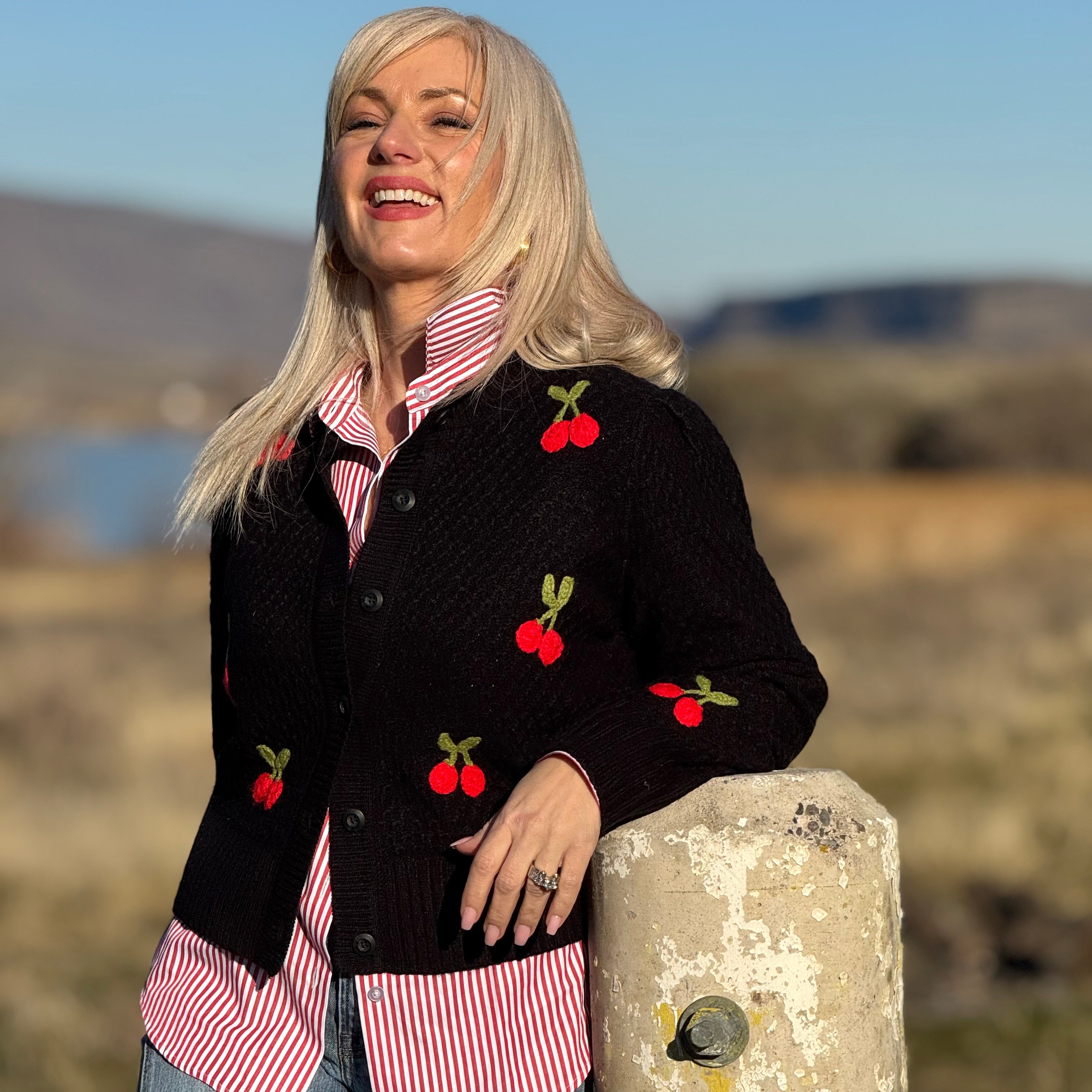 The Sweet Cherry Cardigan