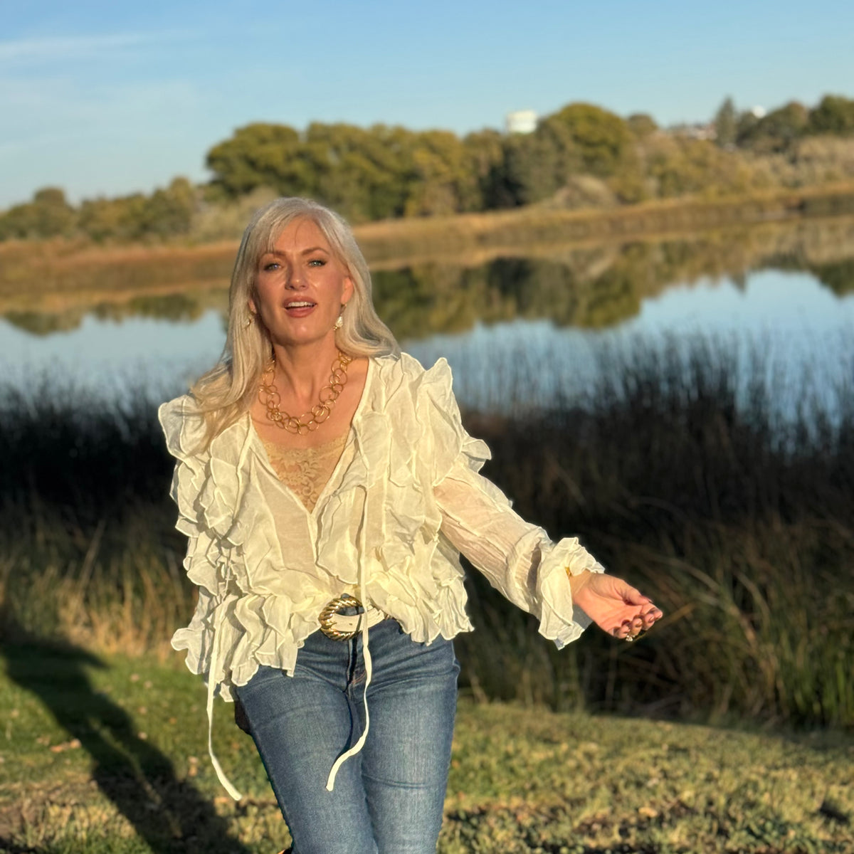 The Poet’s Ruffle Blouse