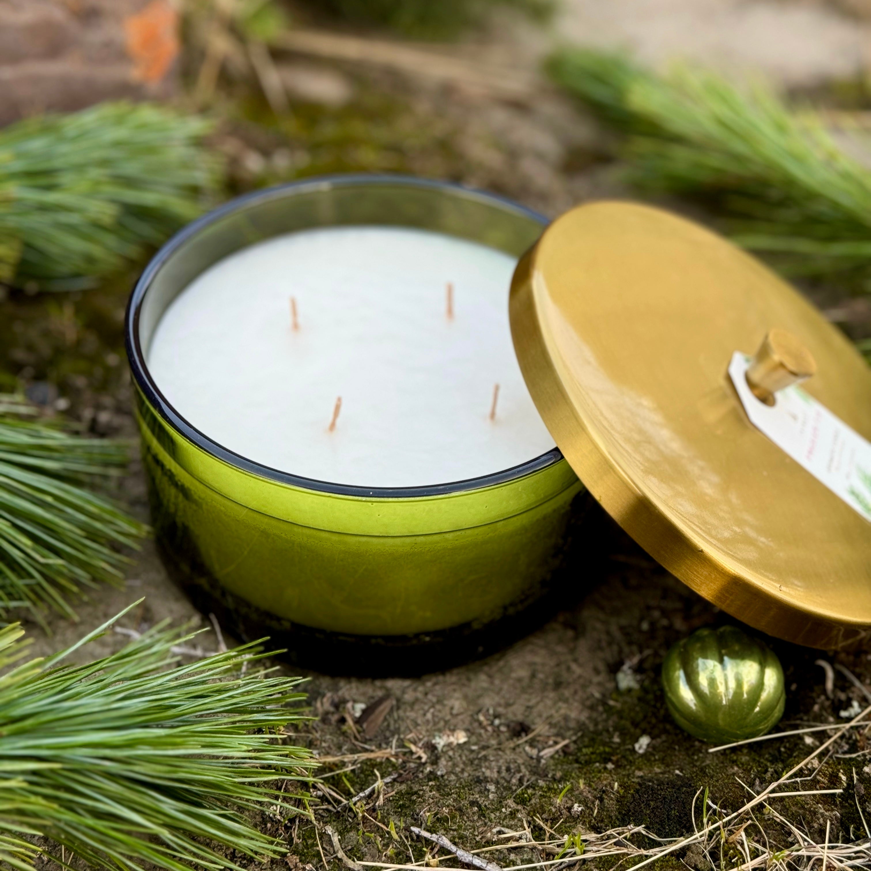 Frasier Fir Green 4-Wick Candle
