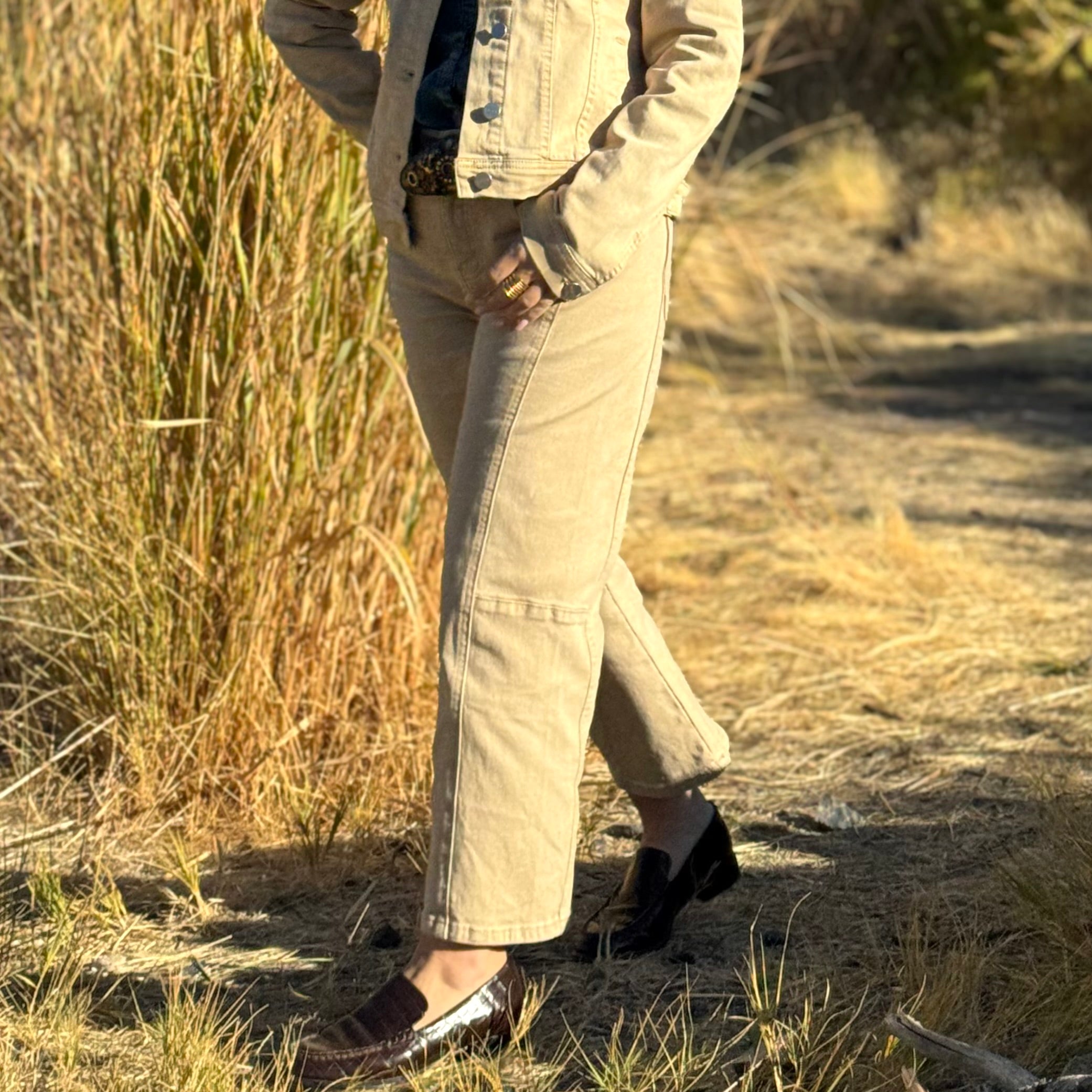 Hattie Cropped Slim Barrel