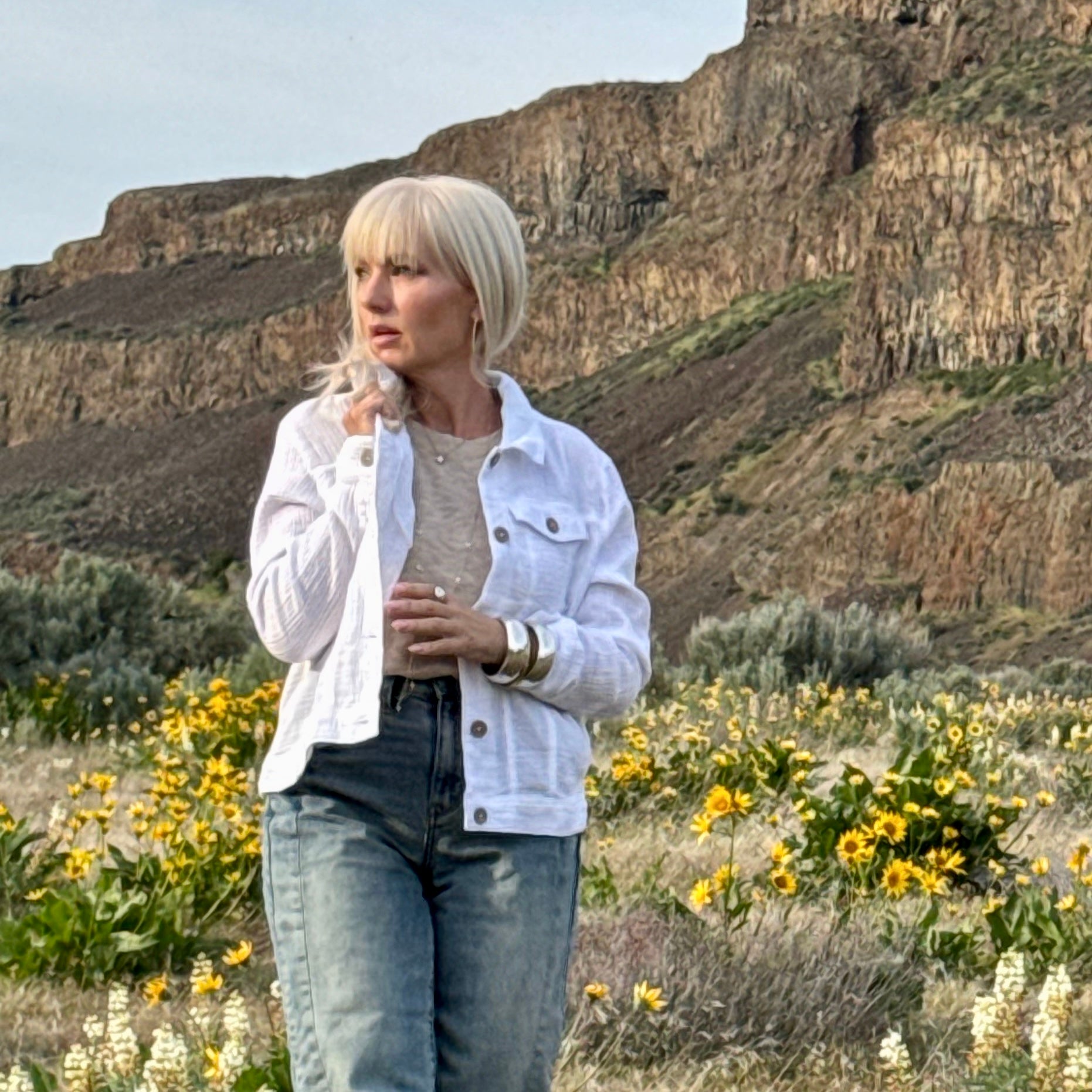 Trish Gauze Jacket
