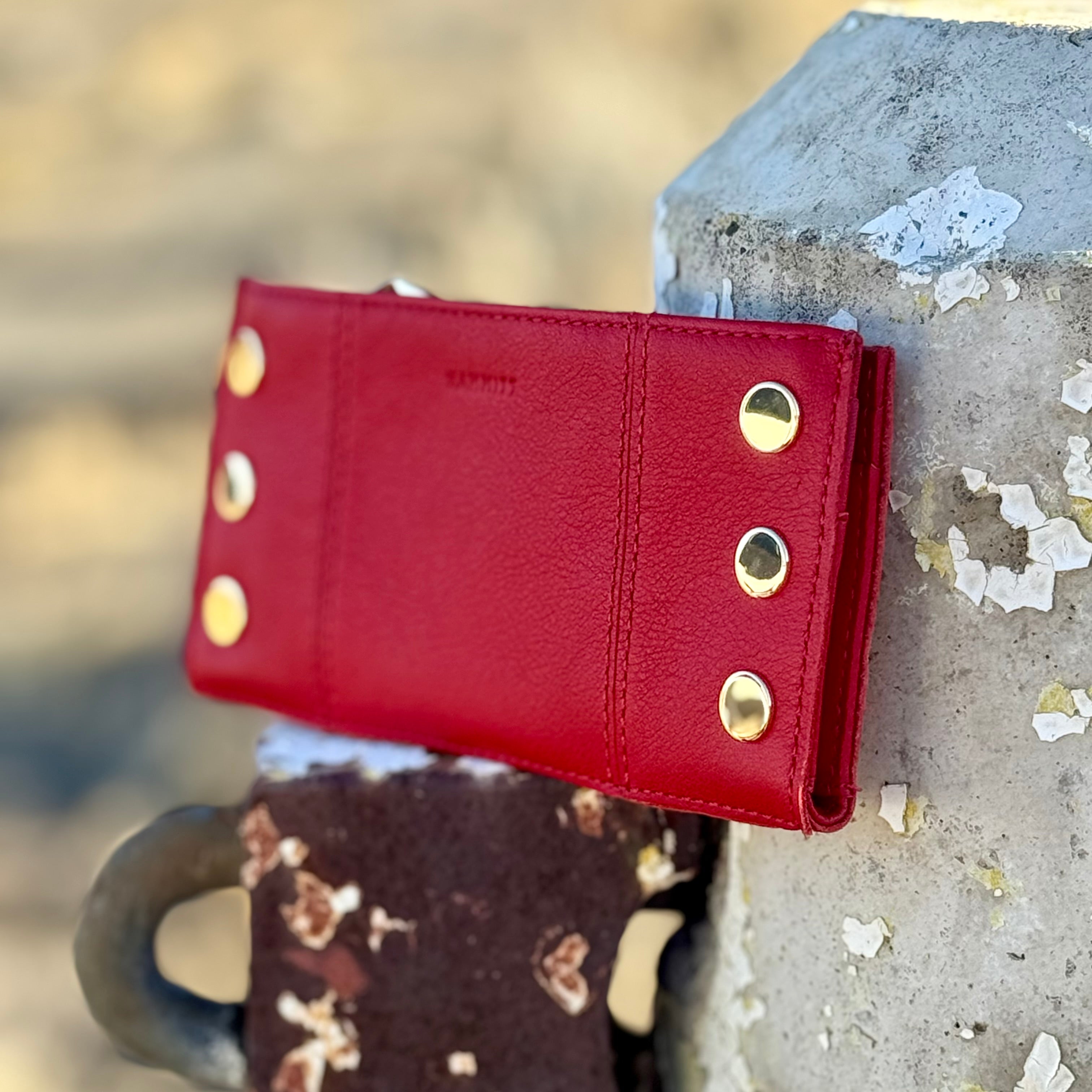 Hammitt 110 North Wallet Chili Red