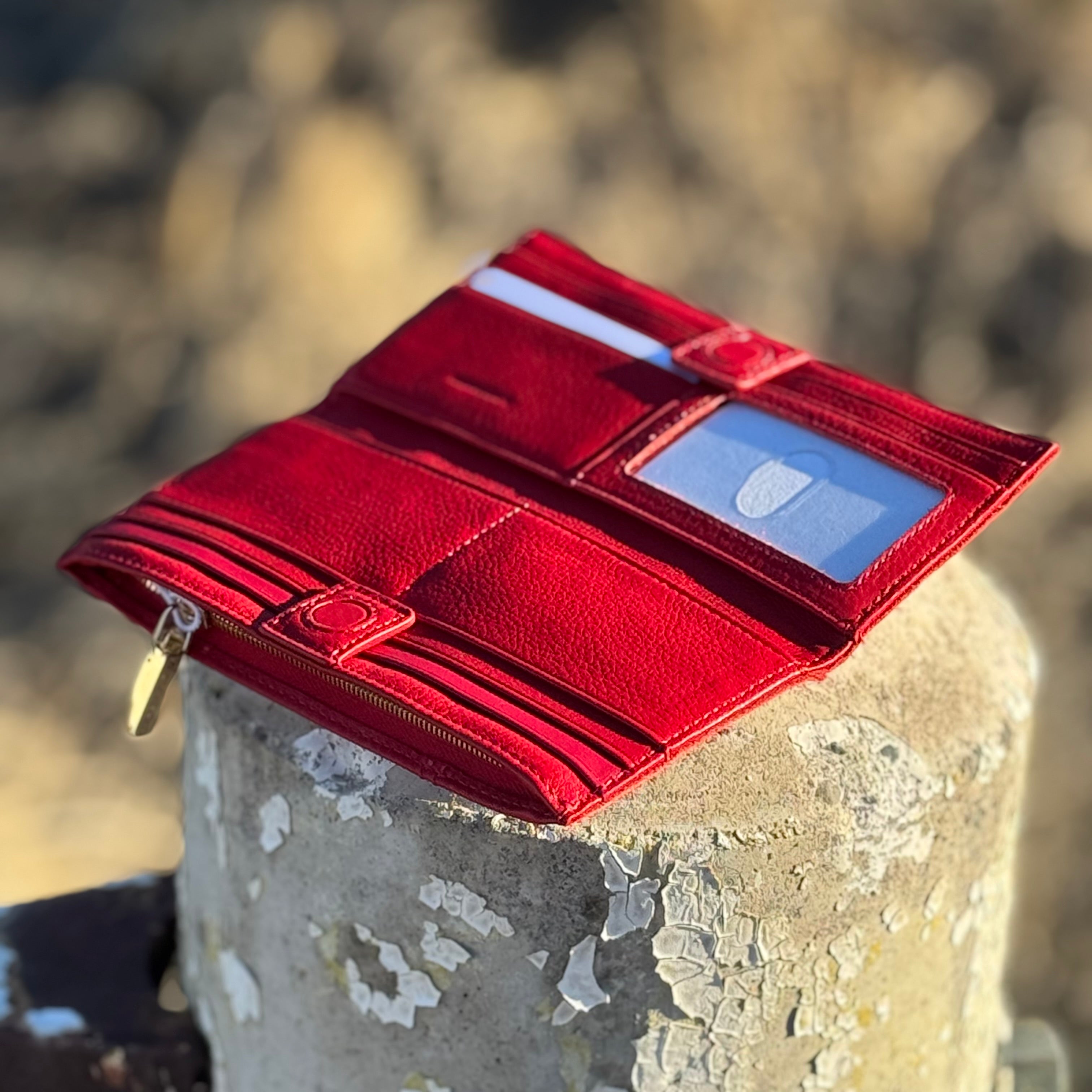 Hammitt 110 North Wallet Chili Red