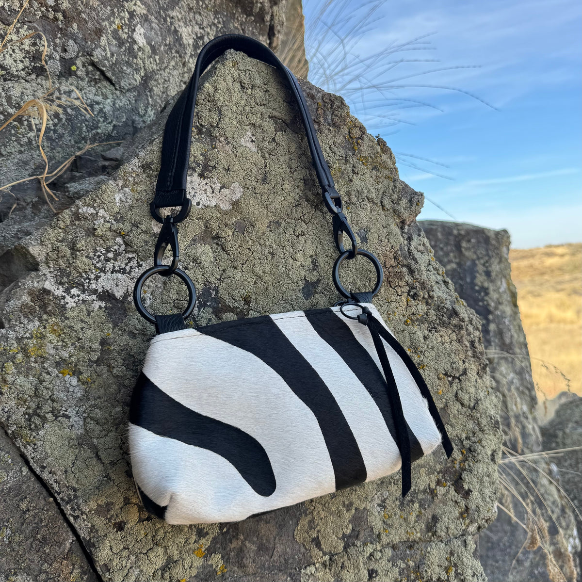 The Wild Muse Hair-on-Hide Handbag