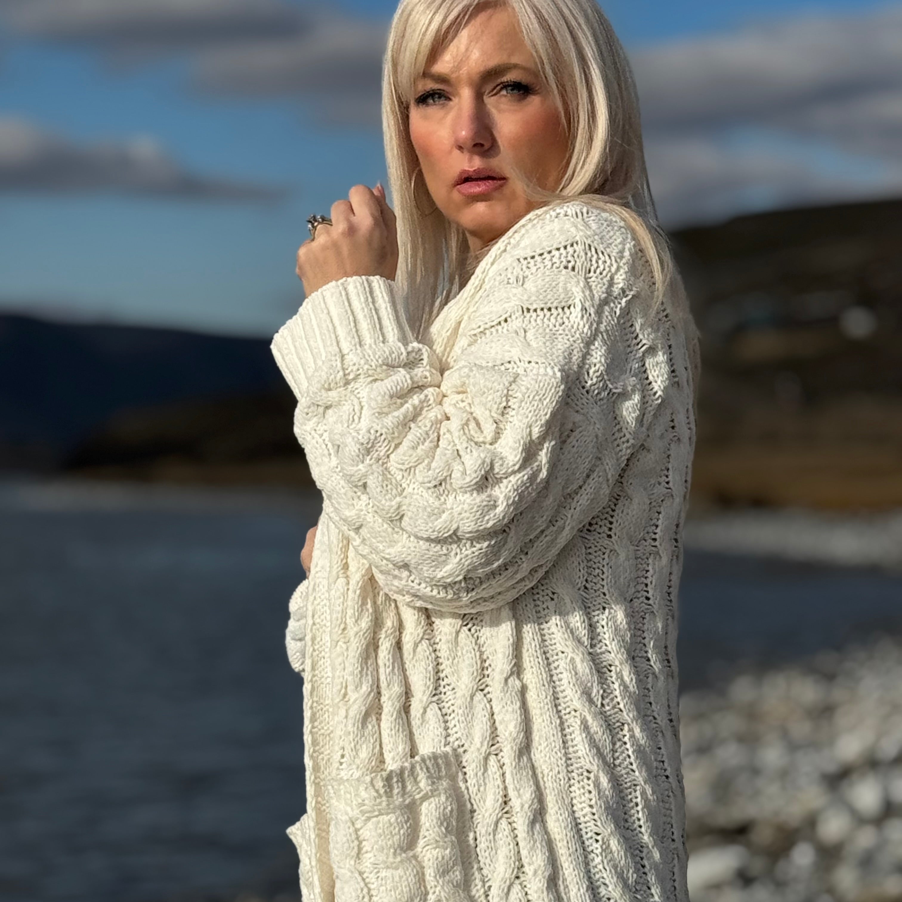 Riverstone Cable Duster Sweater