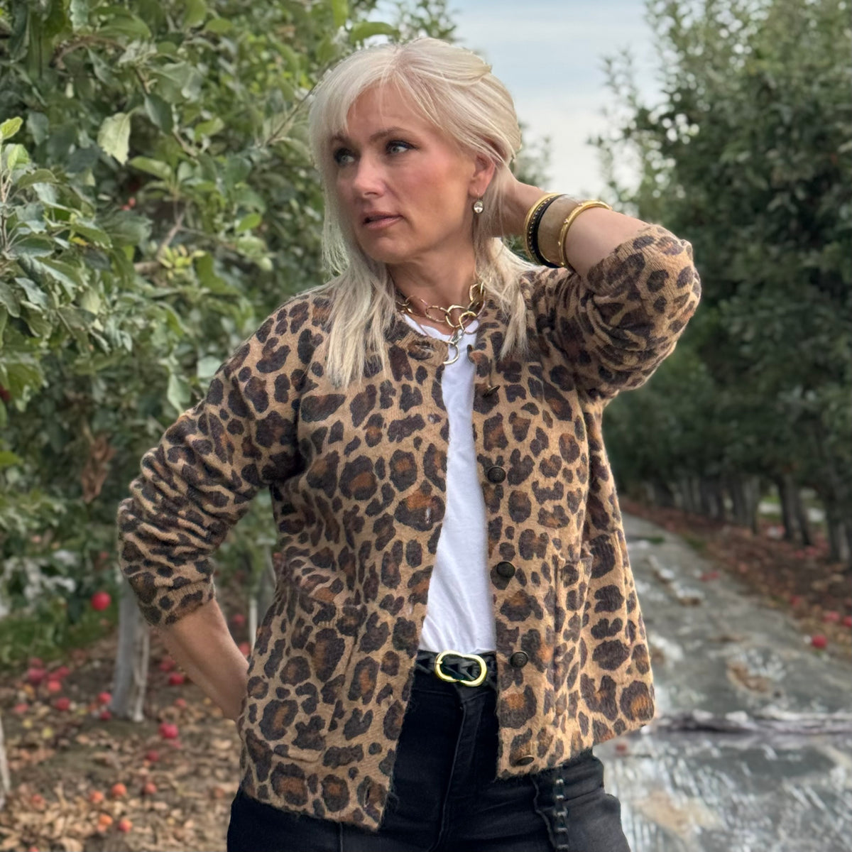 The Untamed Leopard Cardigan