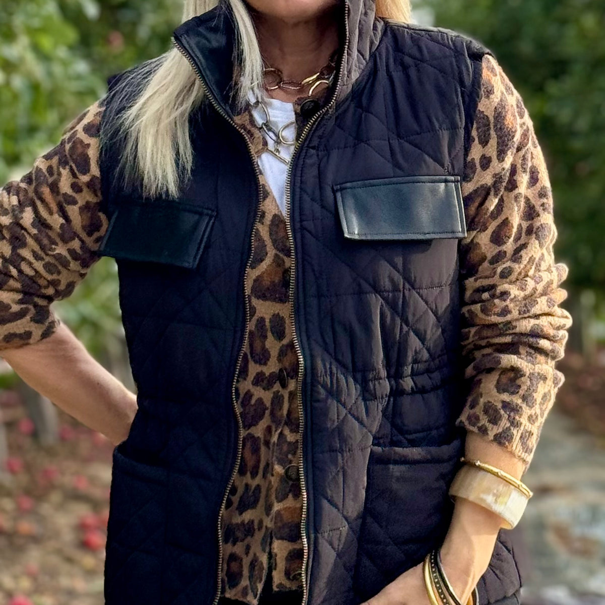 The City Stroll Quilted Vest