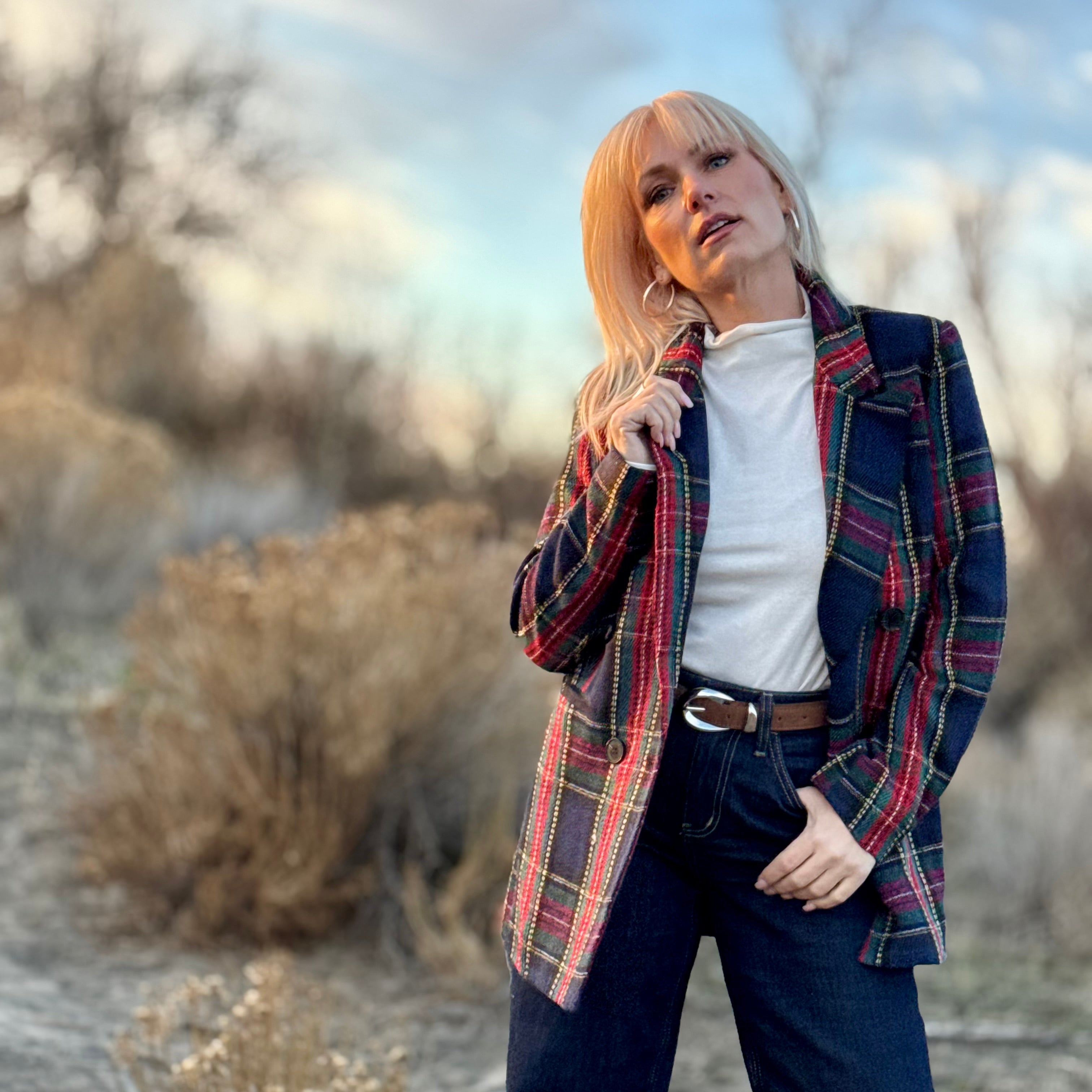 Ralph Tartan Plaid Jacket