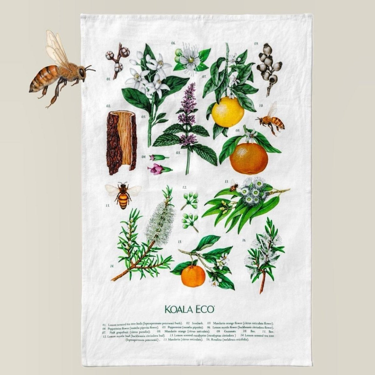 Botanical Tea Towel