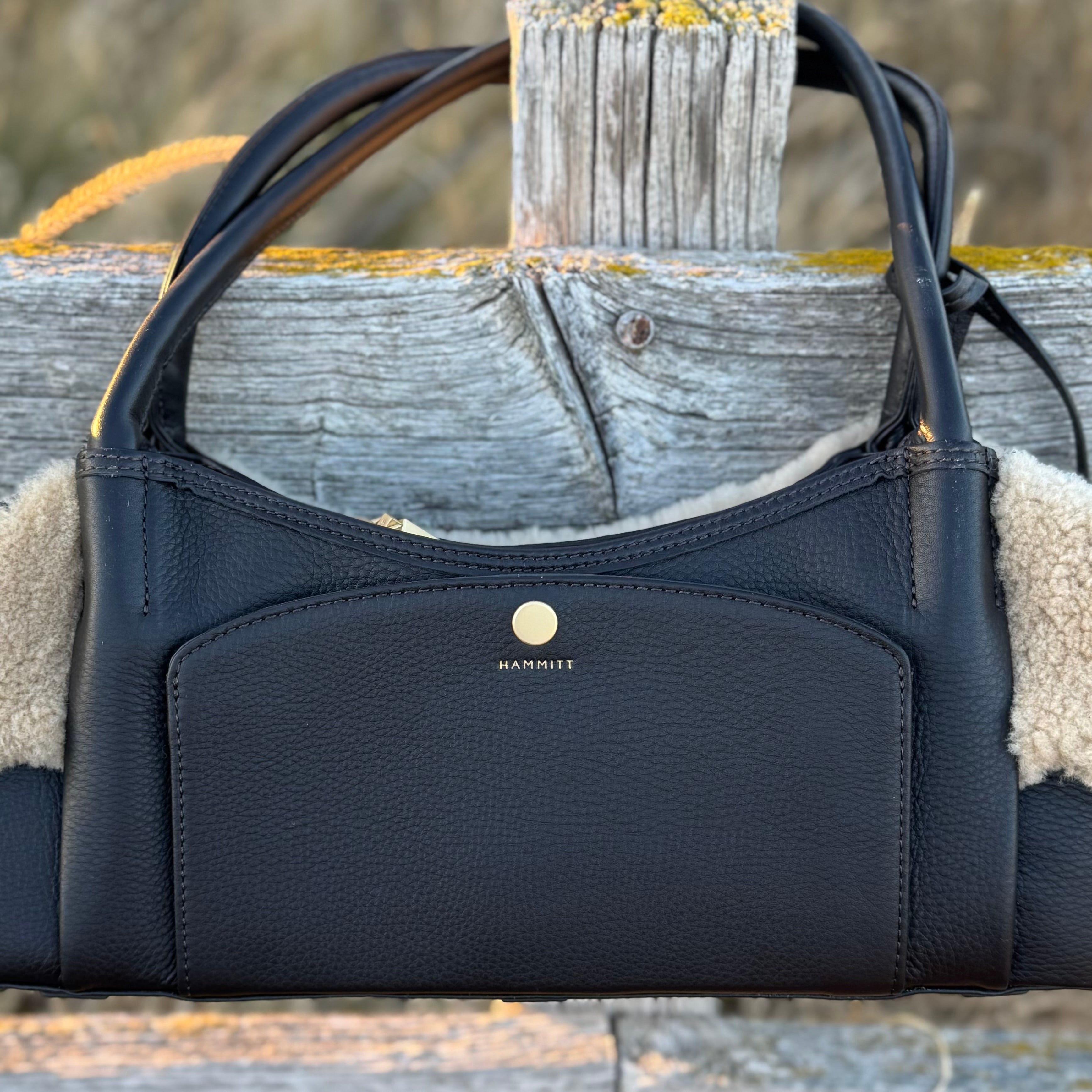 Hammitt Paul Short Sundance Shearling/Brushed Gold