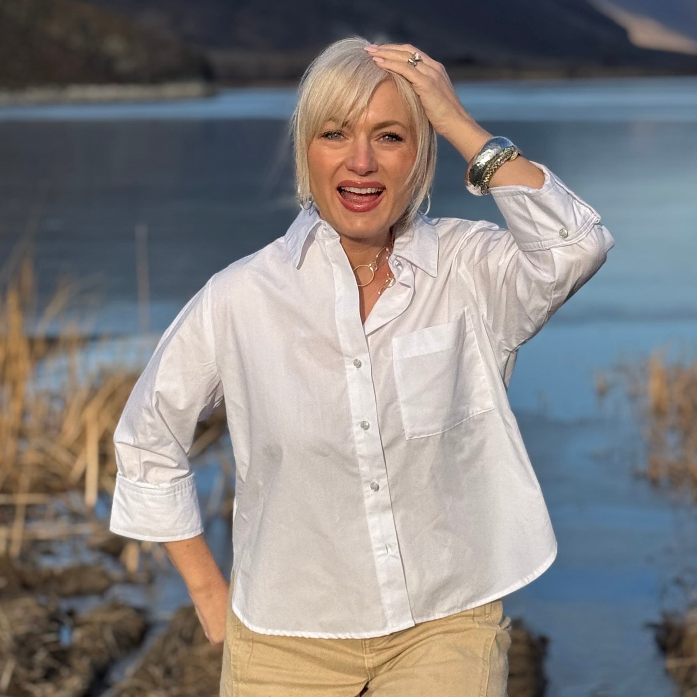 Cooper Optic White Shirt