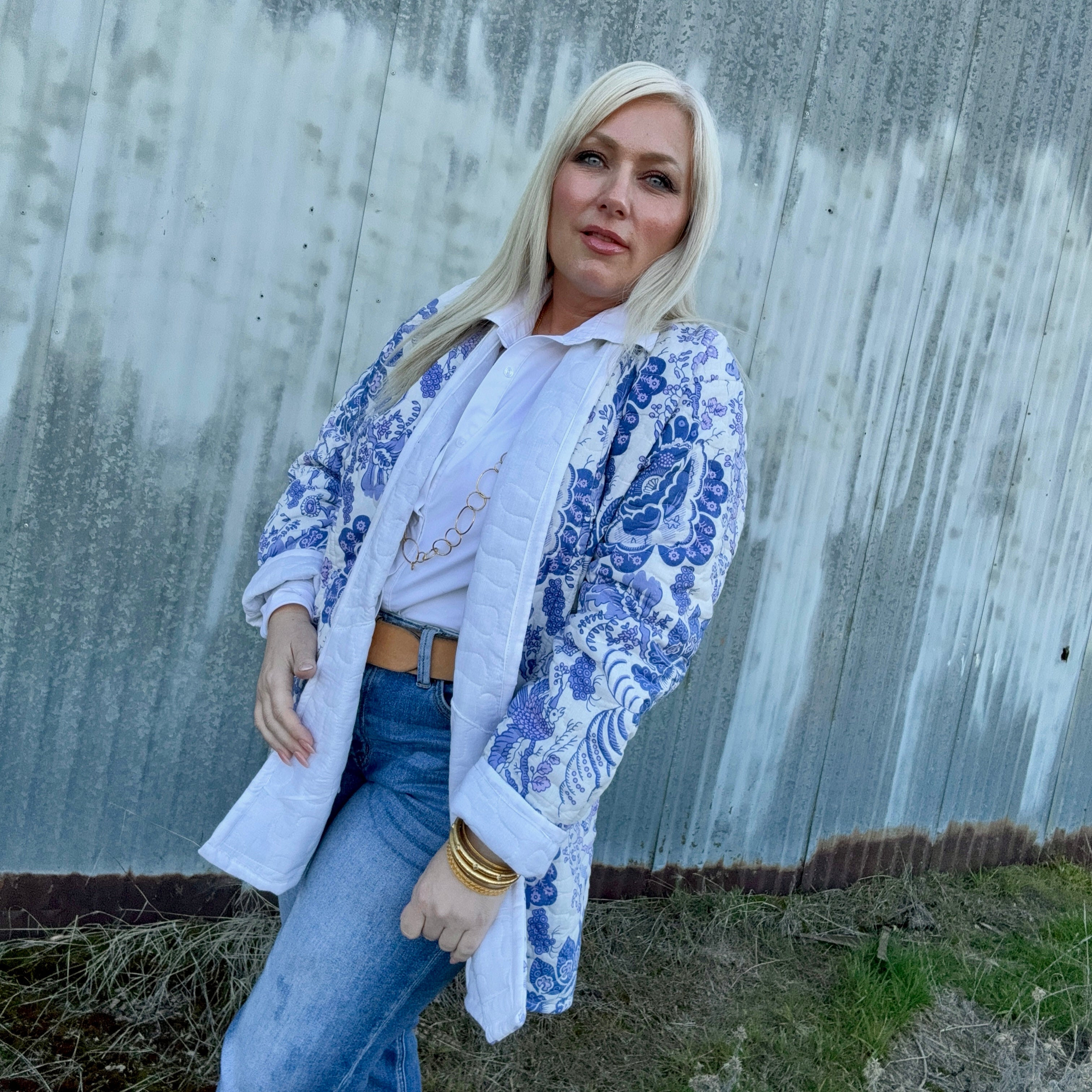 Floral Tales Quilted Jacket