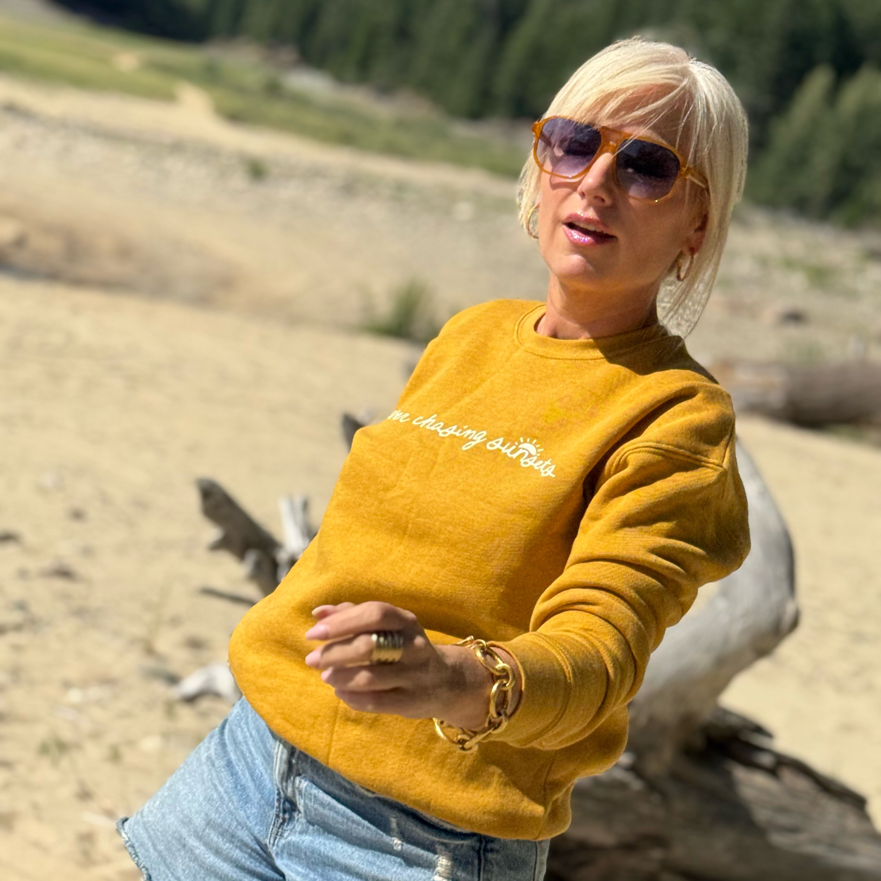 Forever Chasing Sunsets Sweatshirt