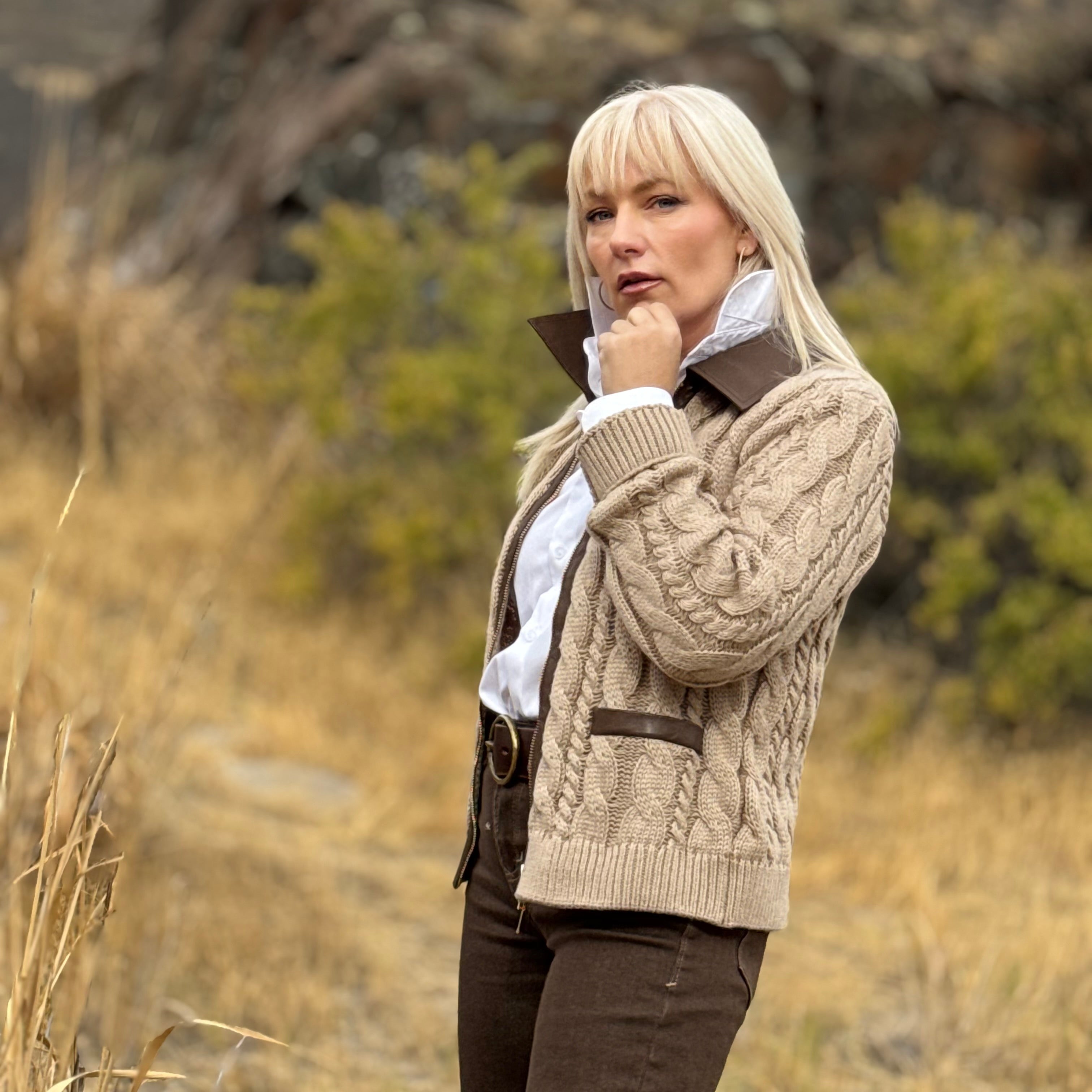 The Equestrian Cable Jacket