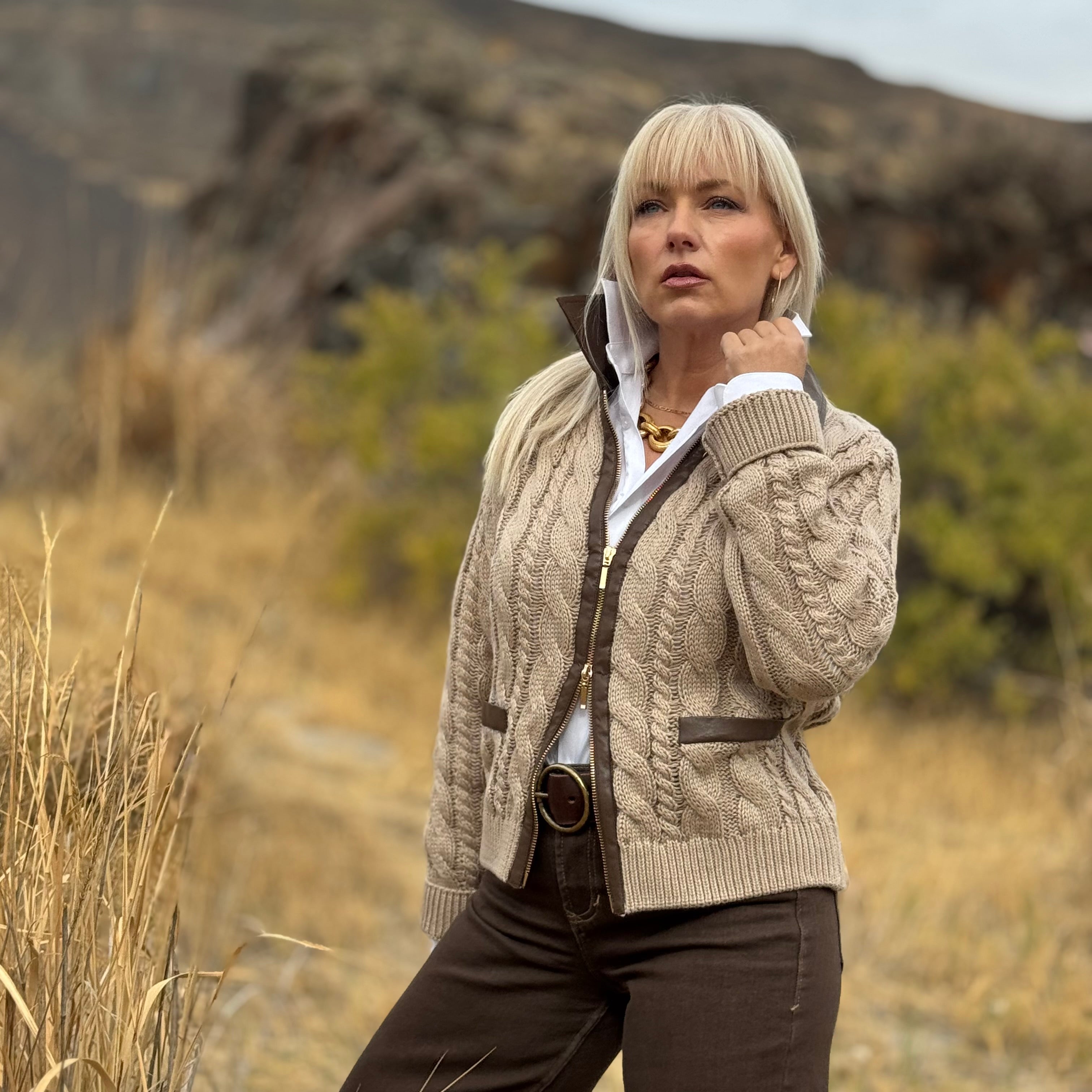 The Equestrian Cable Jacket