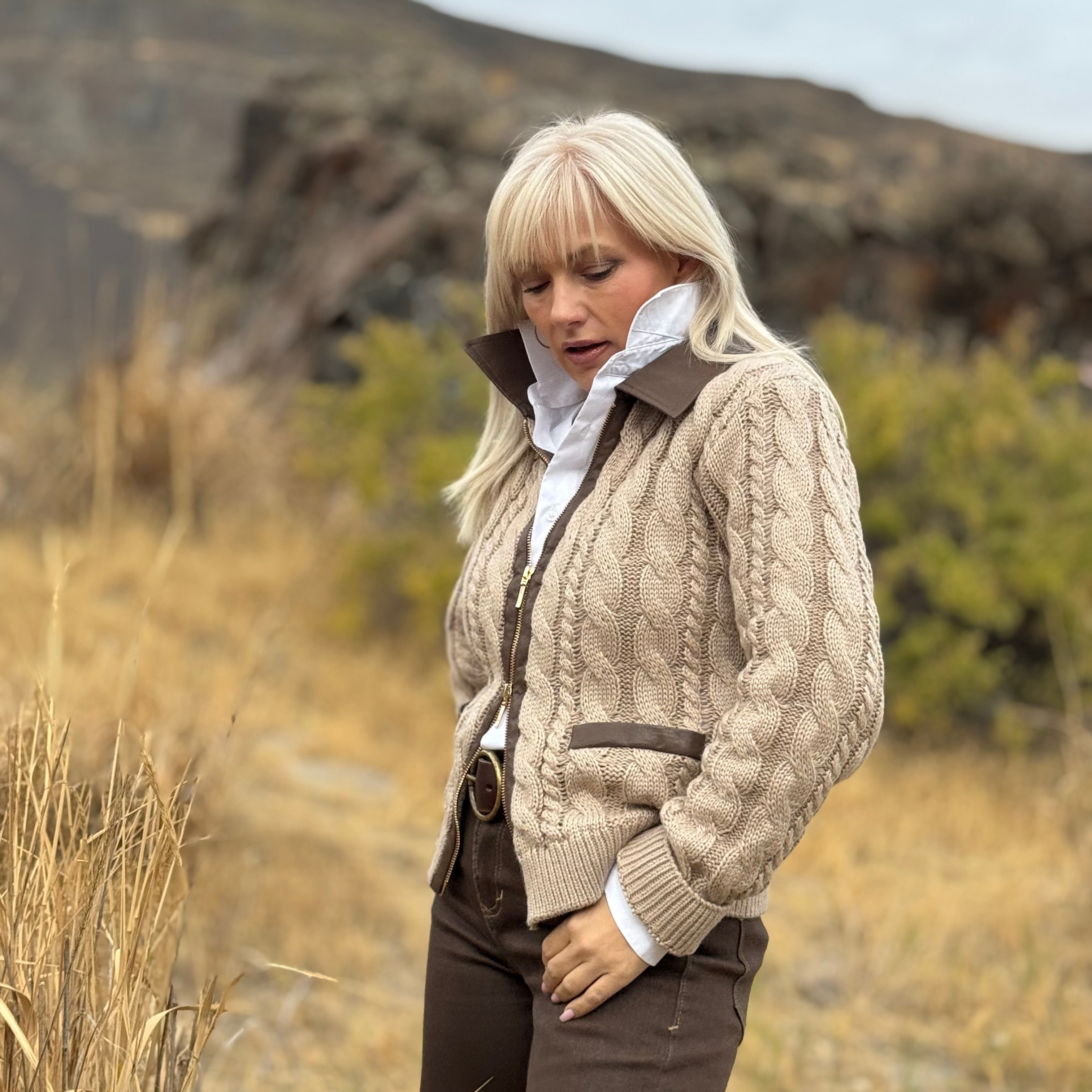 The Equestrian Cable Jacket