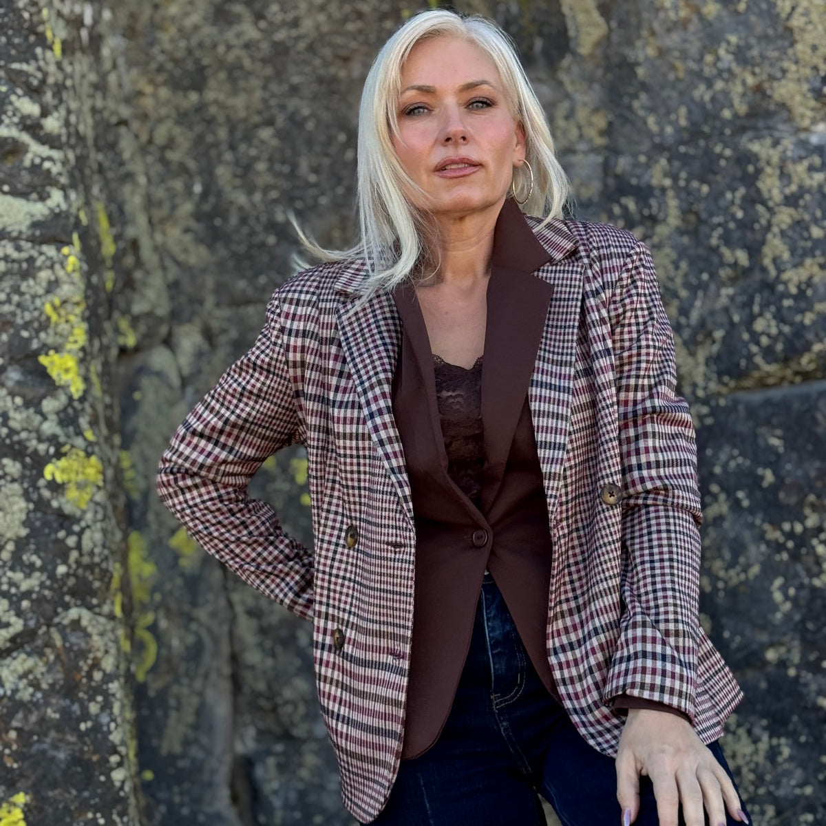 The Countryside Plaid Blazer