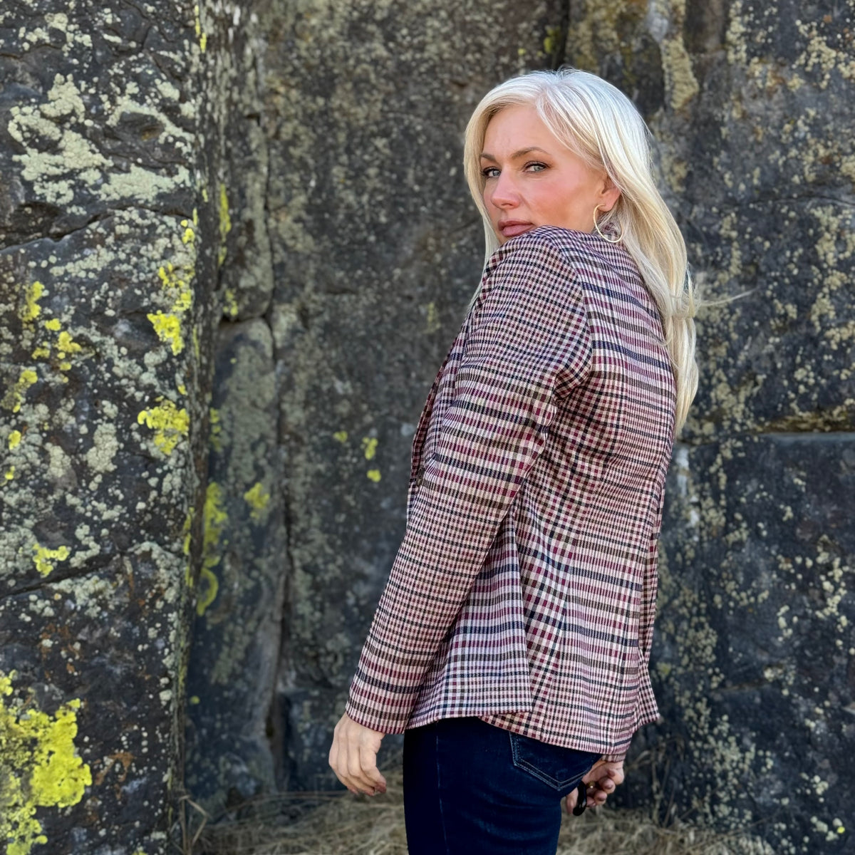 The Countryside Plaid Blazer