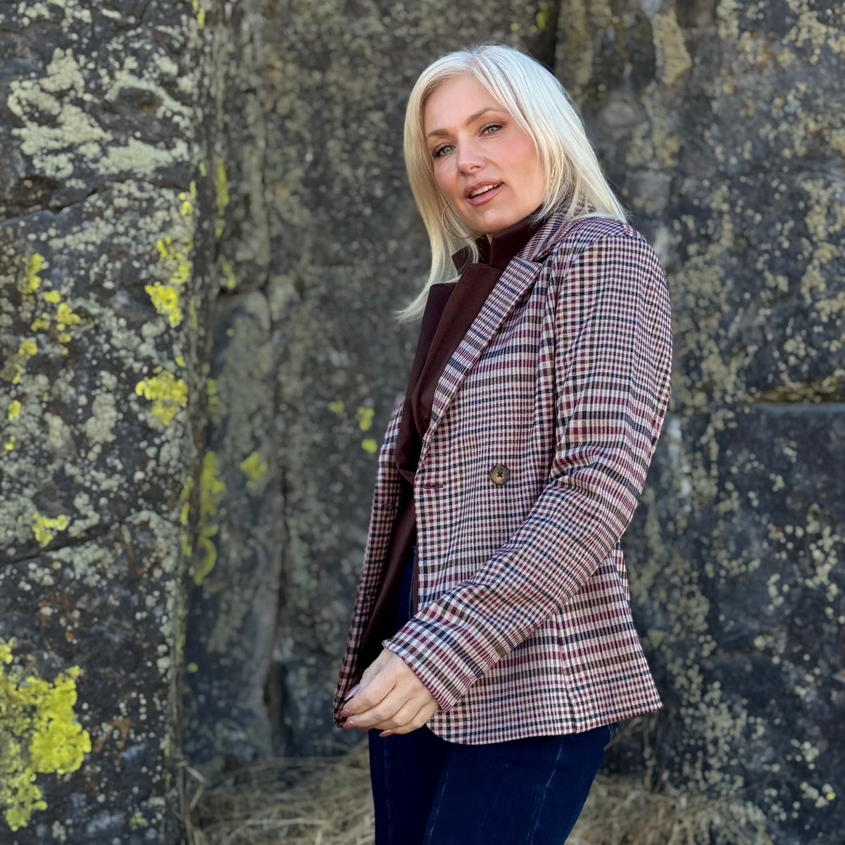 The Countryside Plaid Blazer