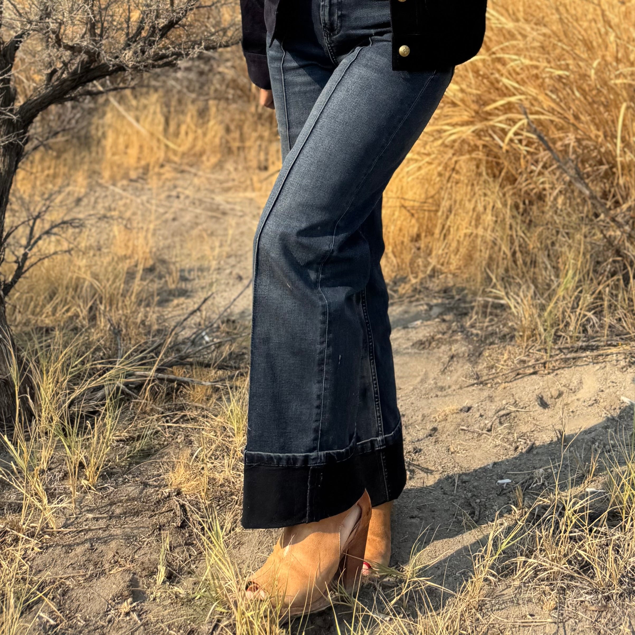Holly Straight Leg Jeans Dark Wash