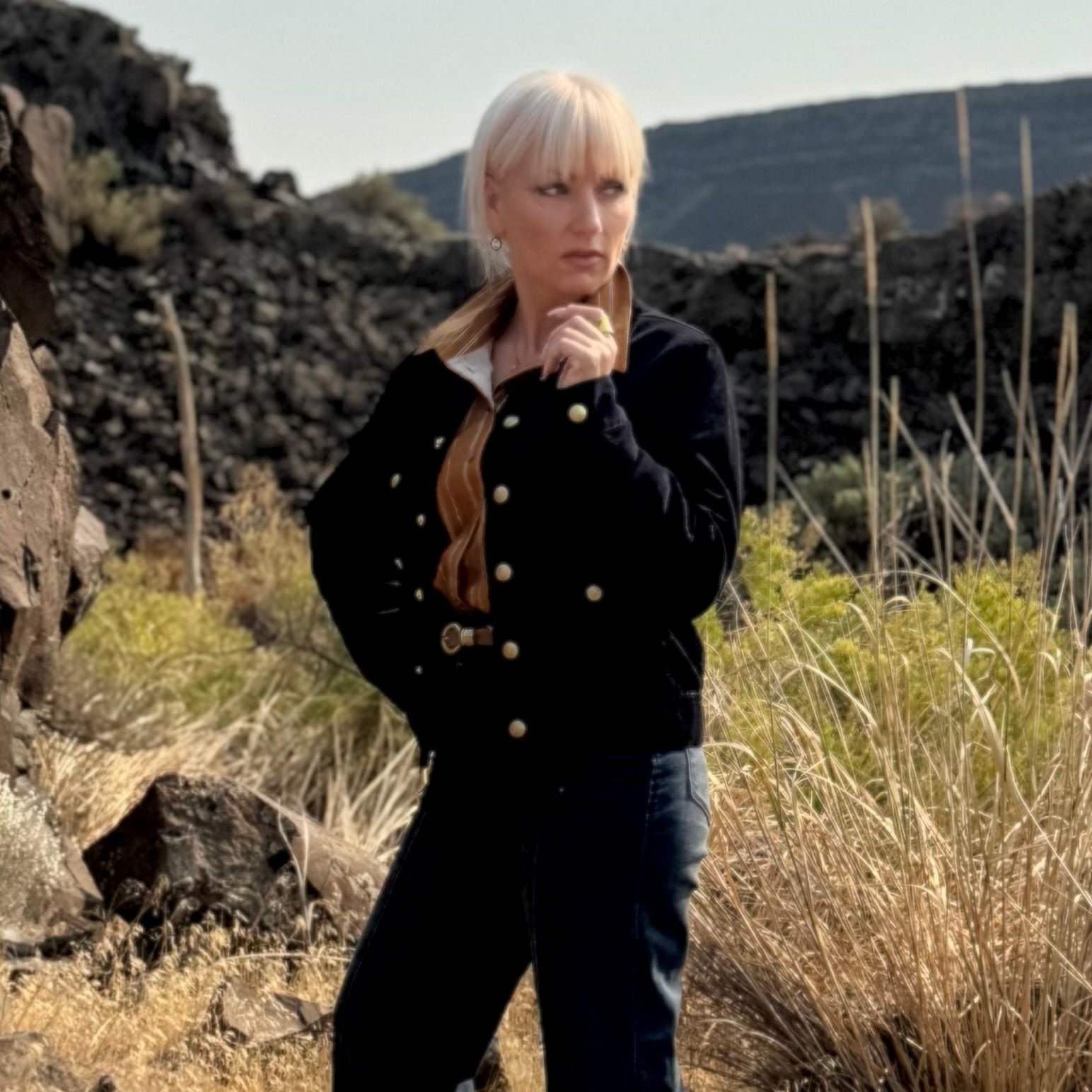 Montana Cord Jacket Navy