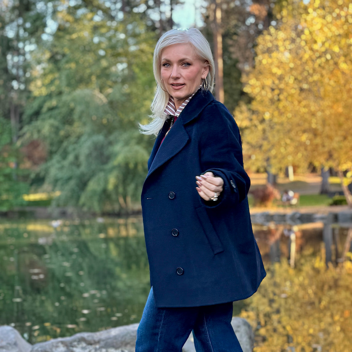 The Harbor Classic Peacoat