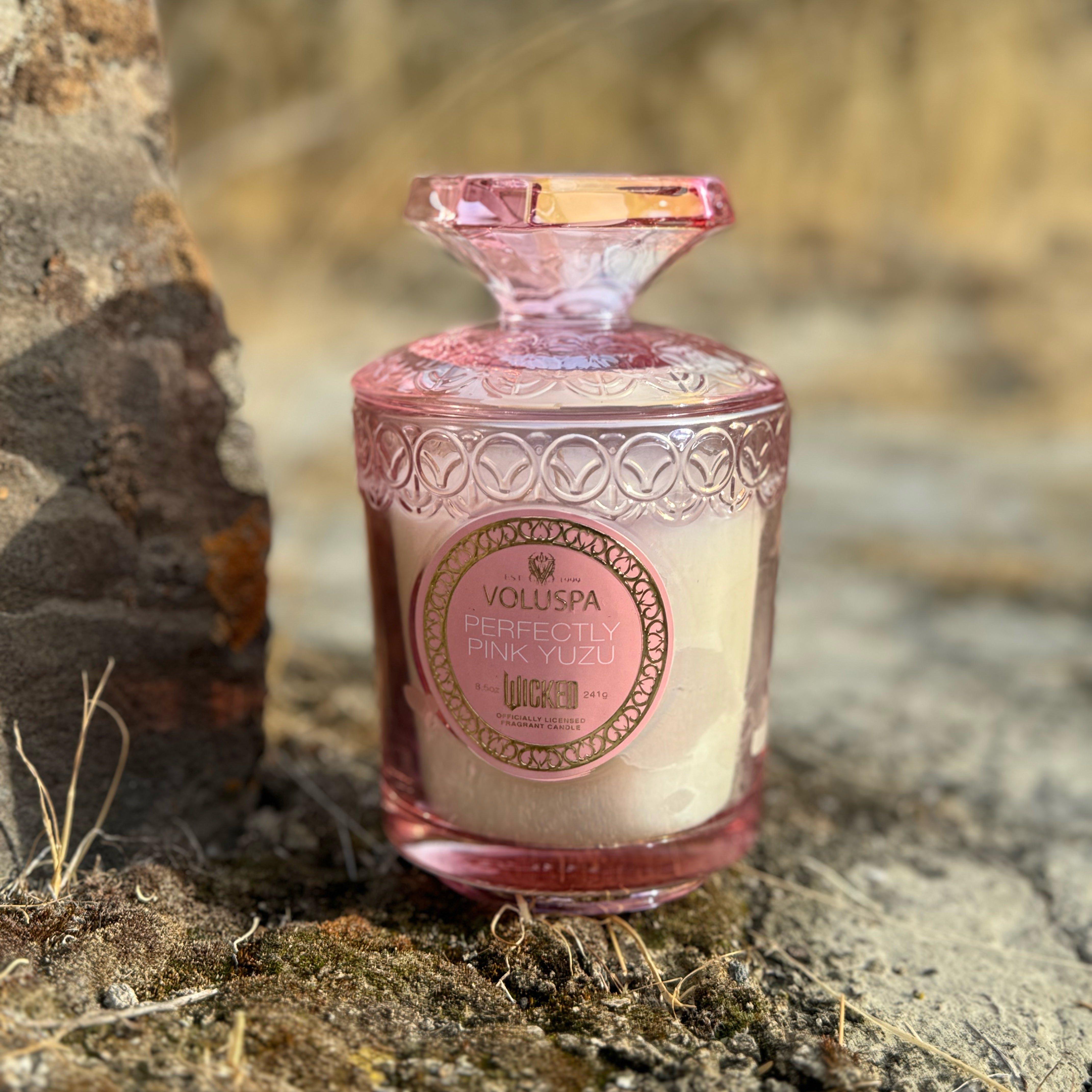 Wicked PERFECTLY PINK YUZU Boxed Candle