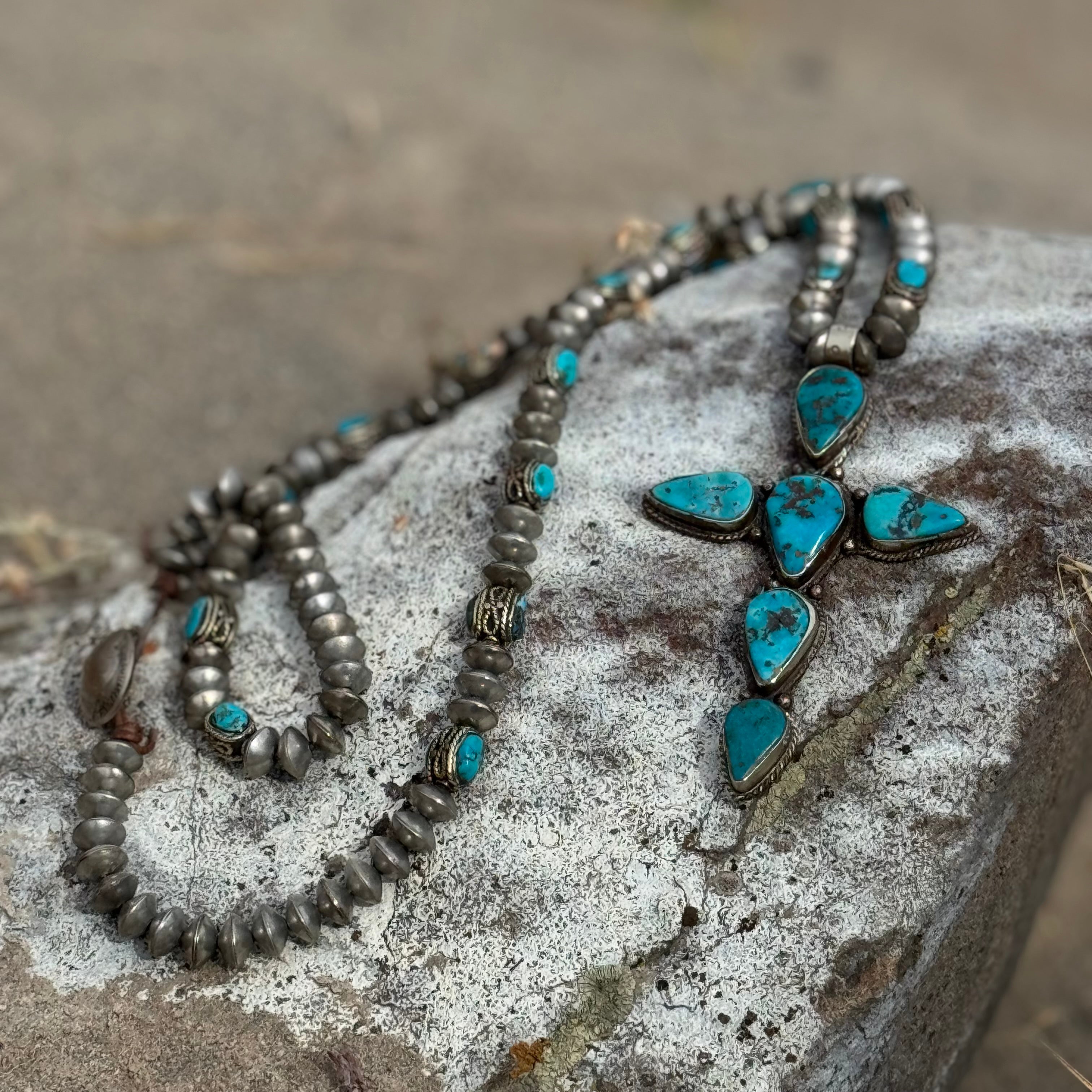 Paula Carvalho Turquoise Necklace