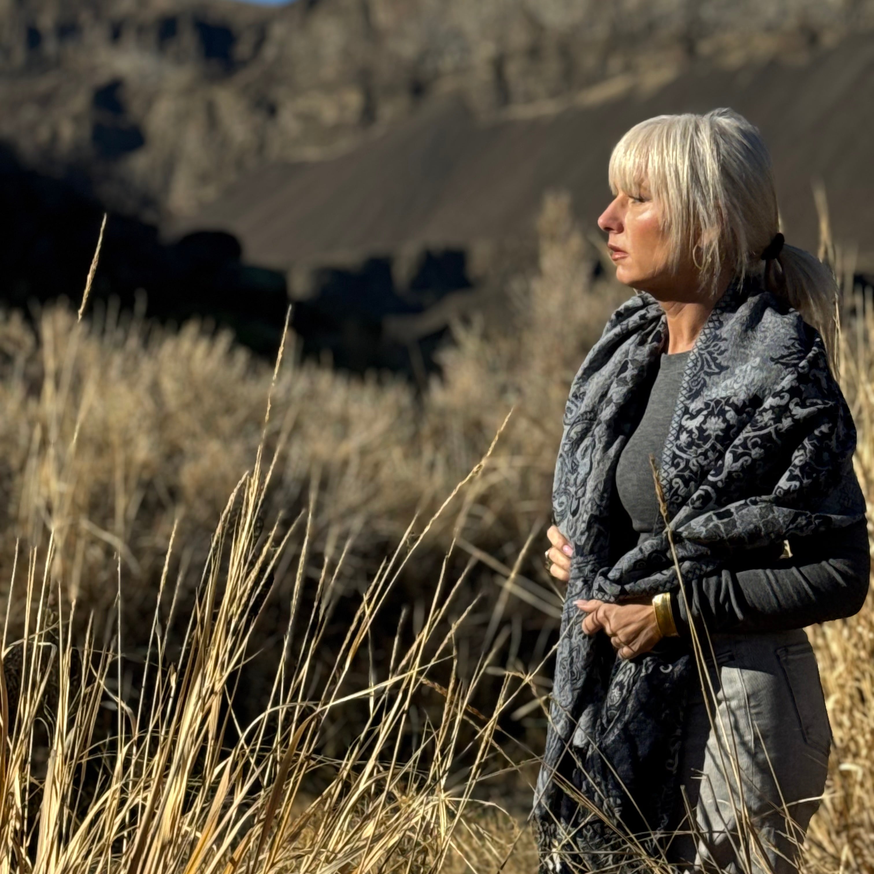 Sage Canyon Wool Wrap