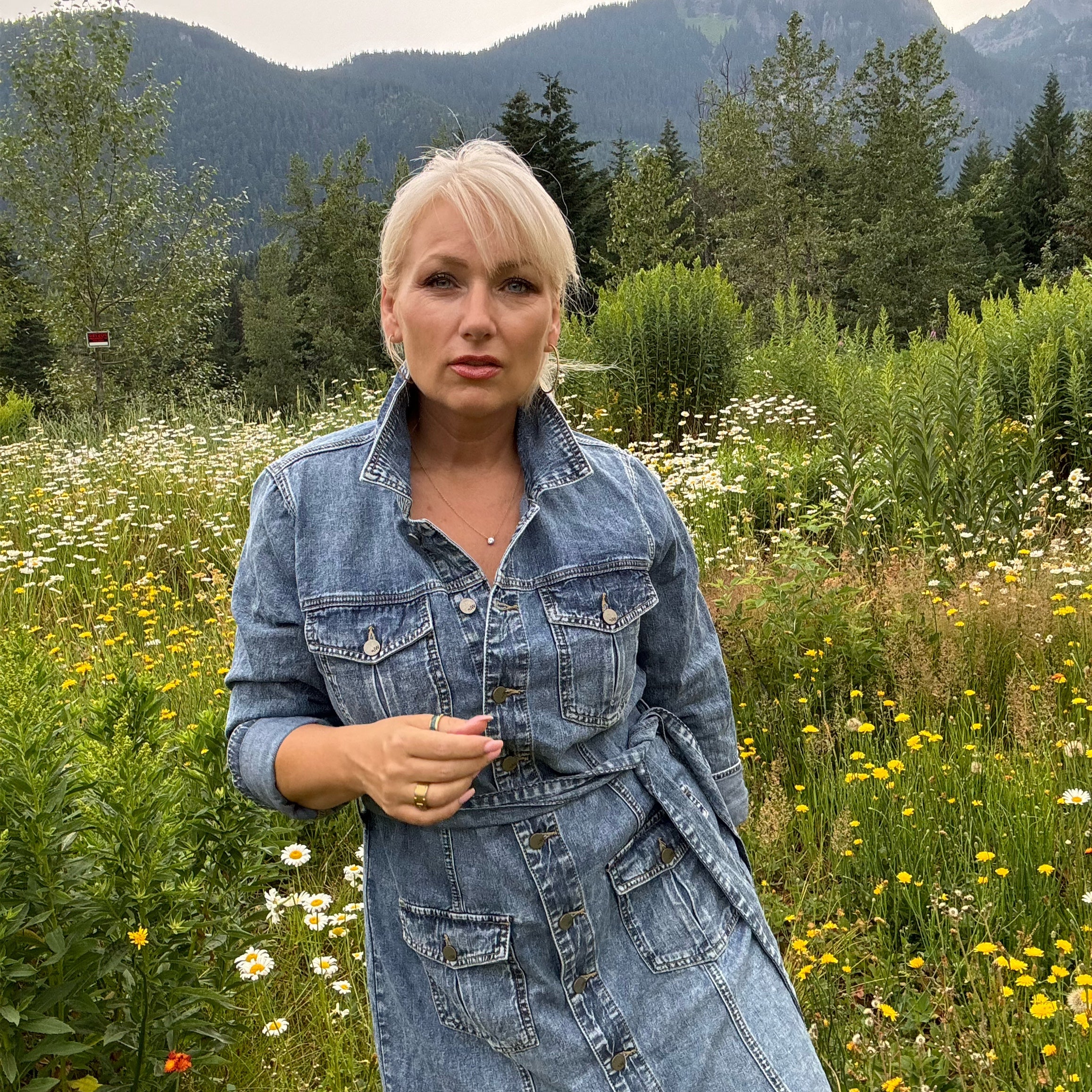 Chloe Denim Shirtdress
