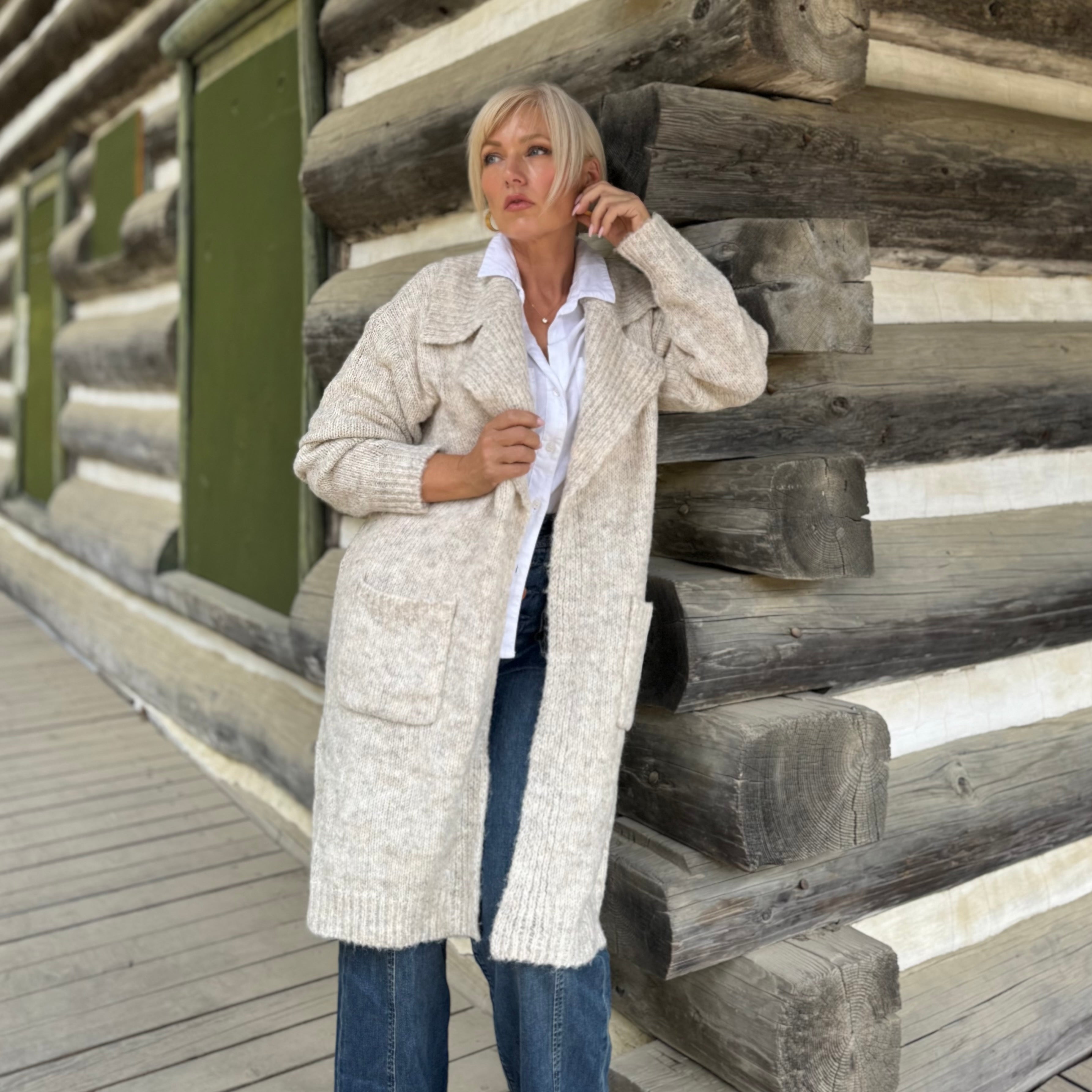 Cabin Cozy Knit Coatigan