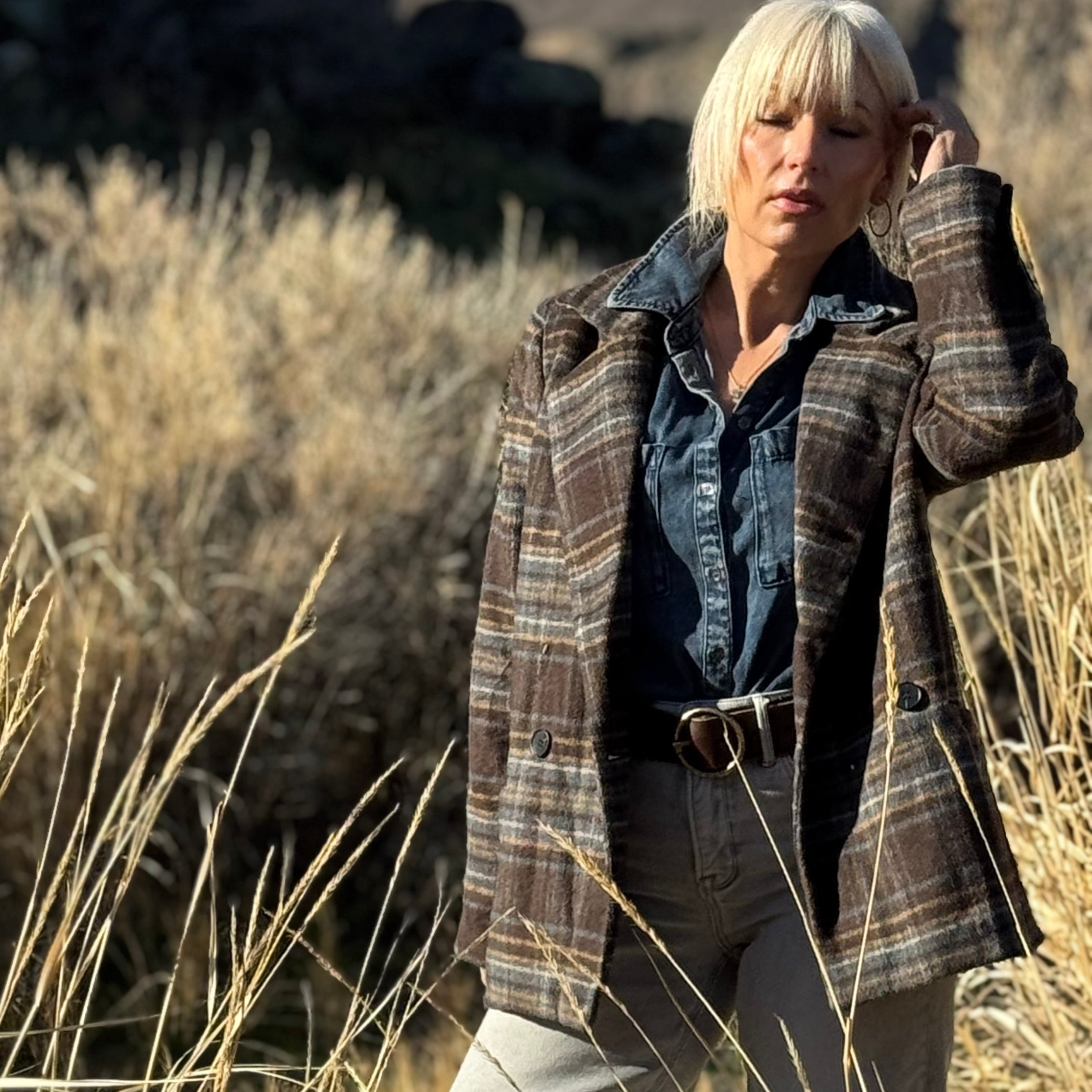 Rustic Glen Plaid Blazer