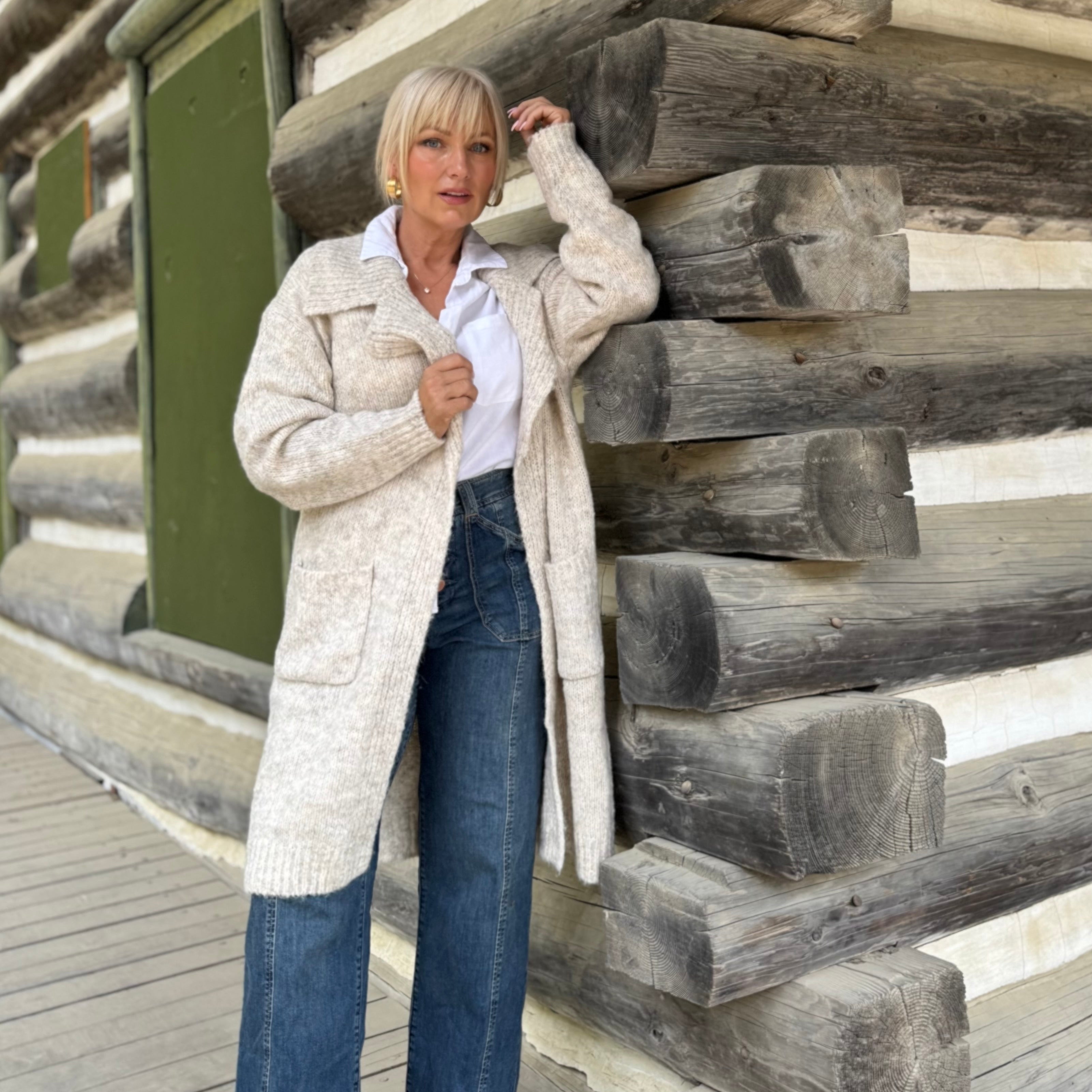 Cabin Cozy Knit Coatigan