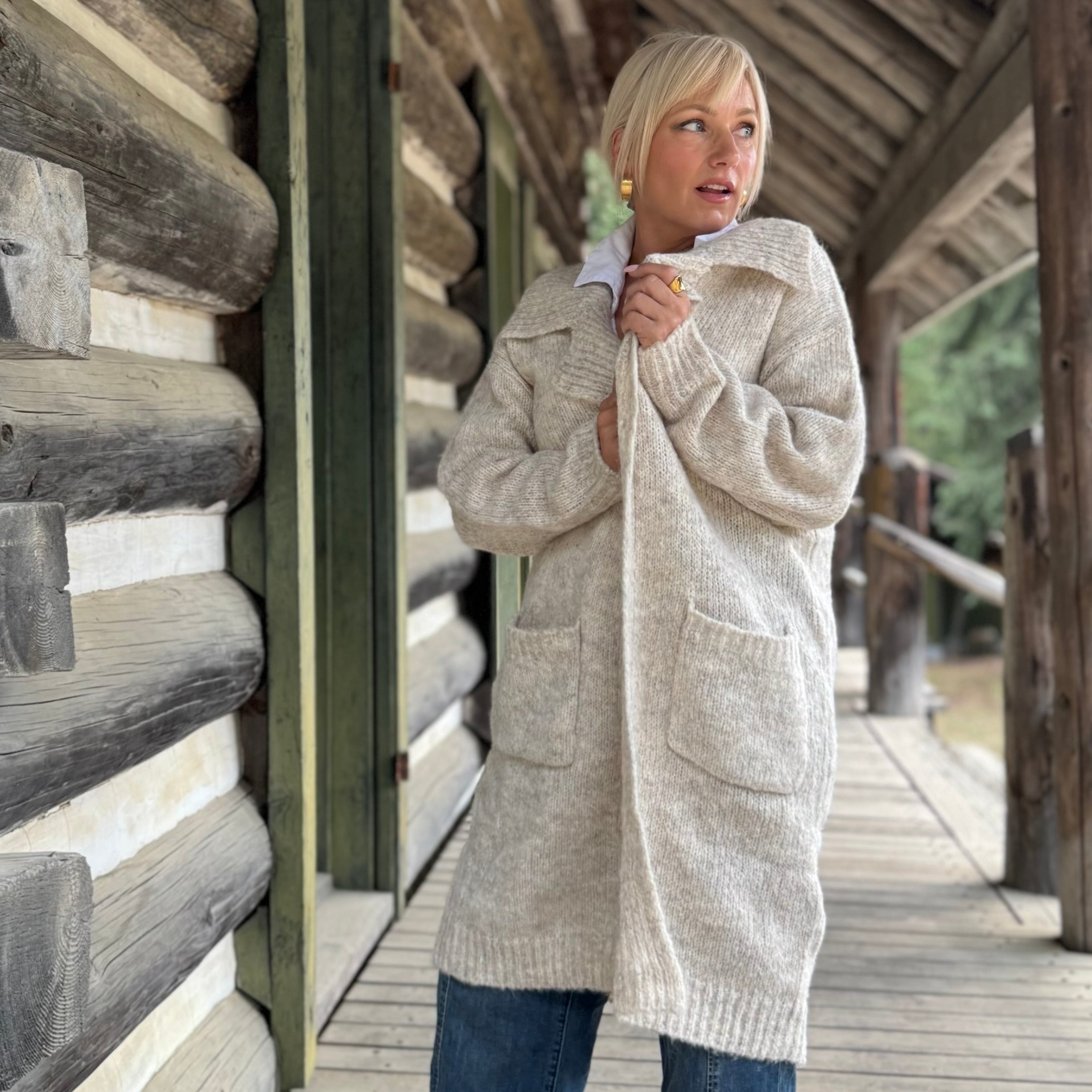Cabin Cozy Knit Coatigan