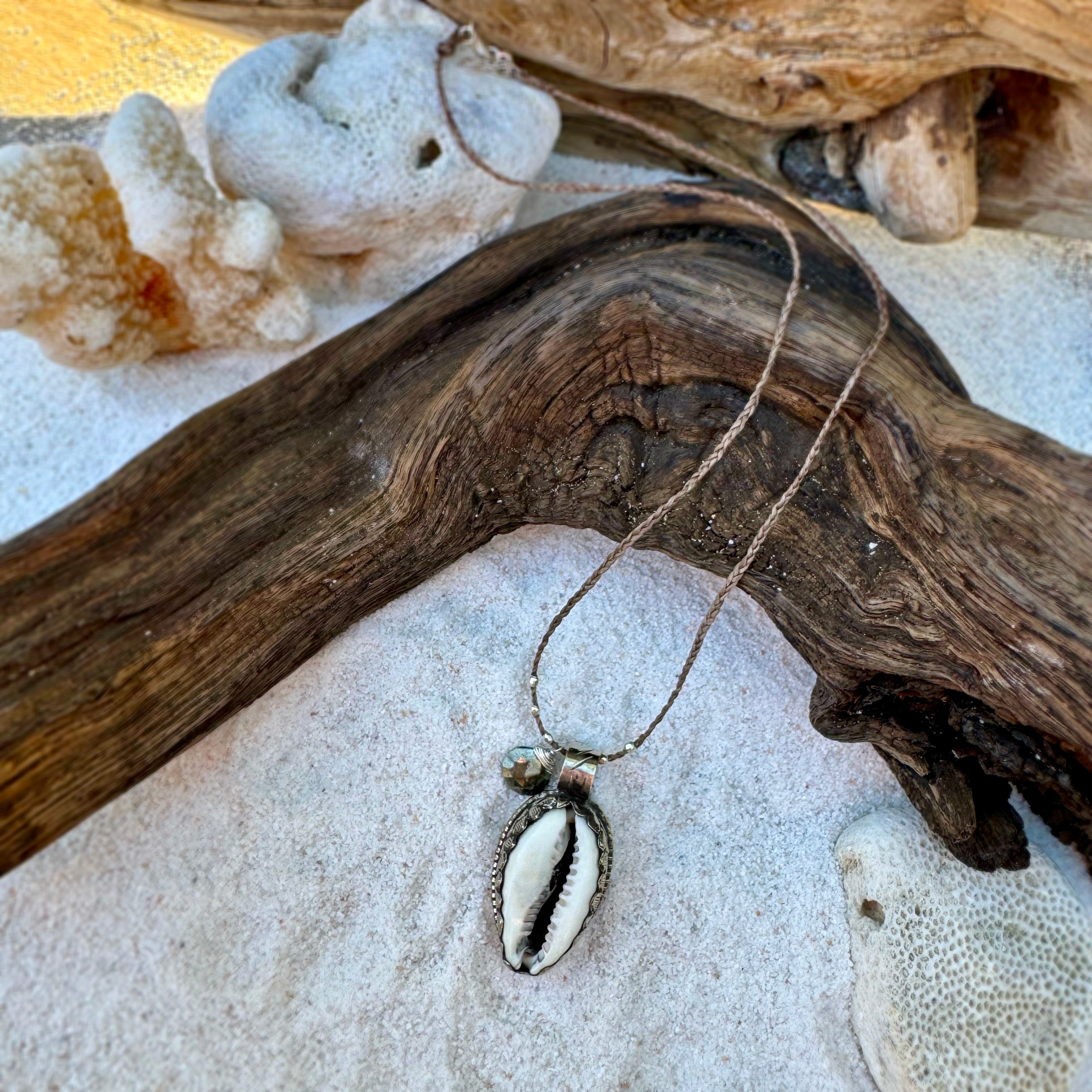 Cowrie Shell Necklace By Paula Carvalho