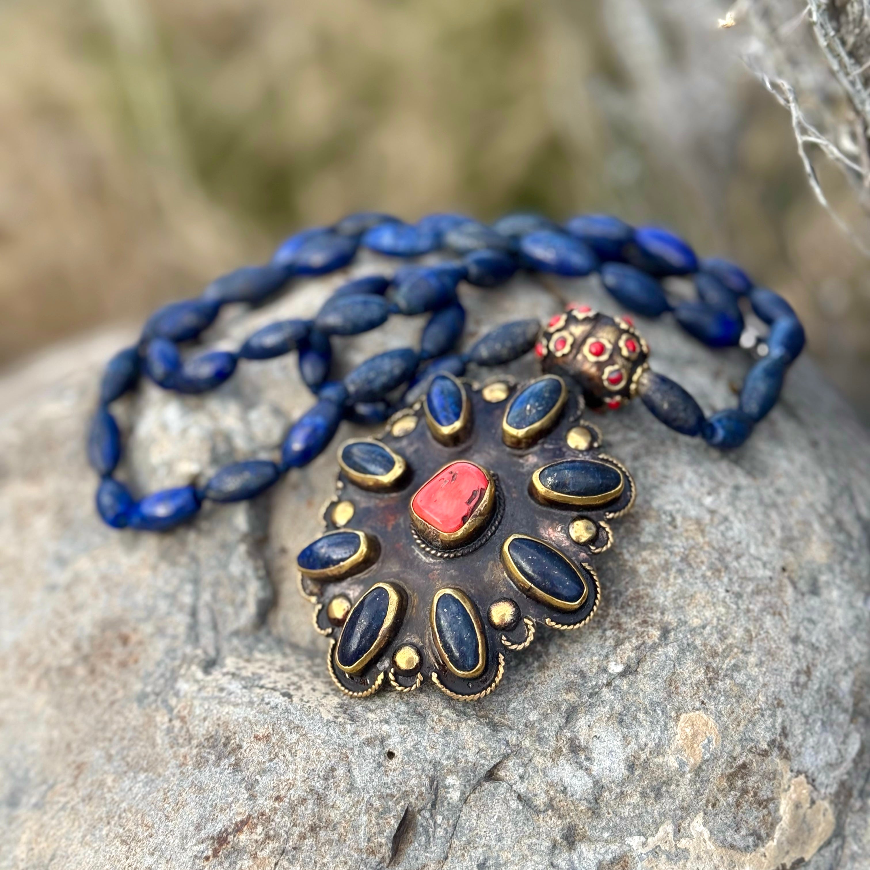 Lapis Artisan Necklace