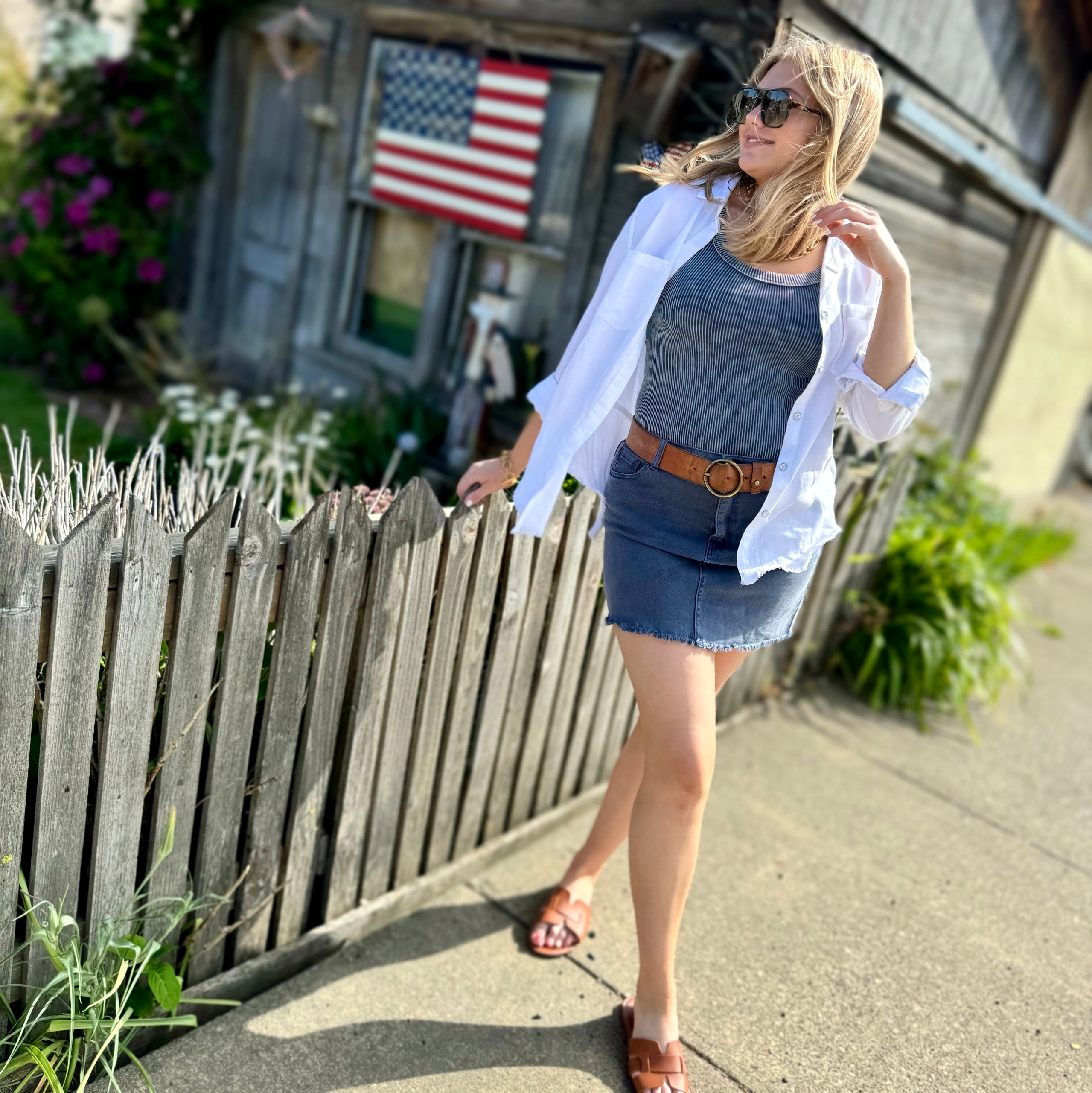 The Wanderer Mini Skirt (Blackberry)