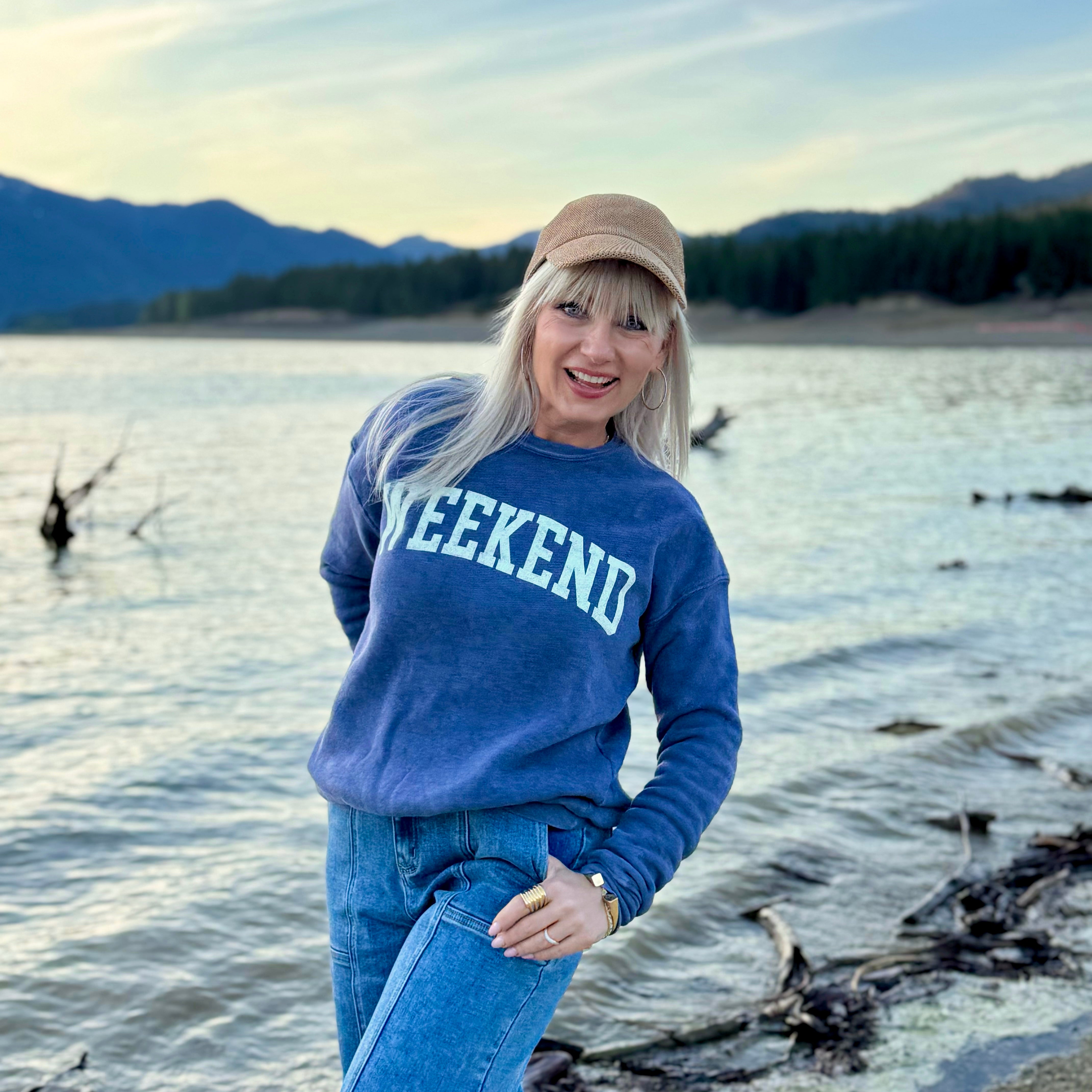 Weekend Mineral Washed Sweatshirt