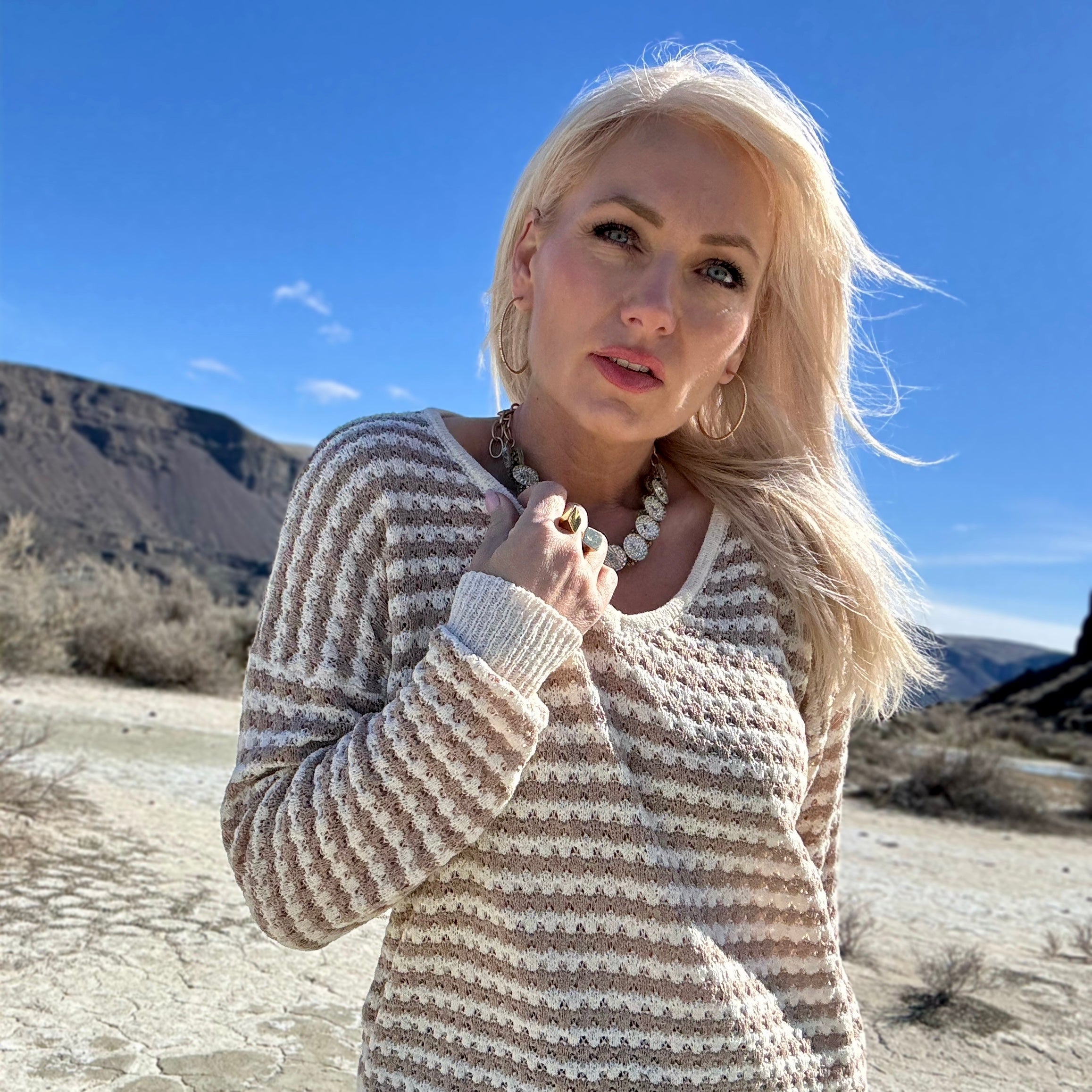 Cedar V Neck Sweater