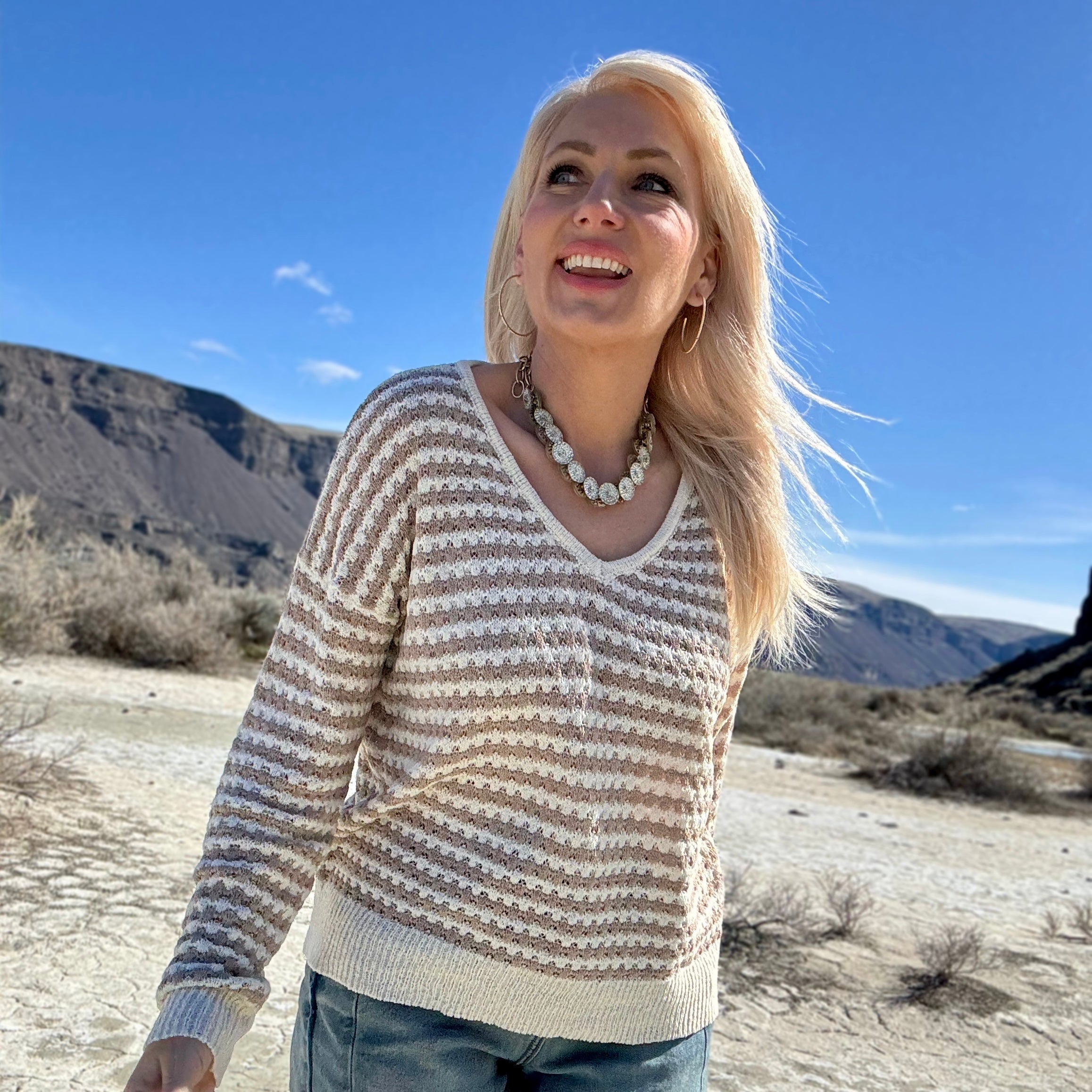 Cedar V Neck Sweater