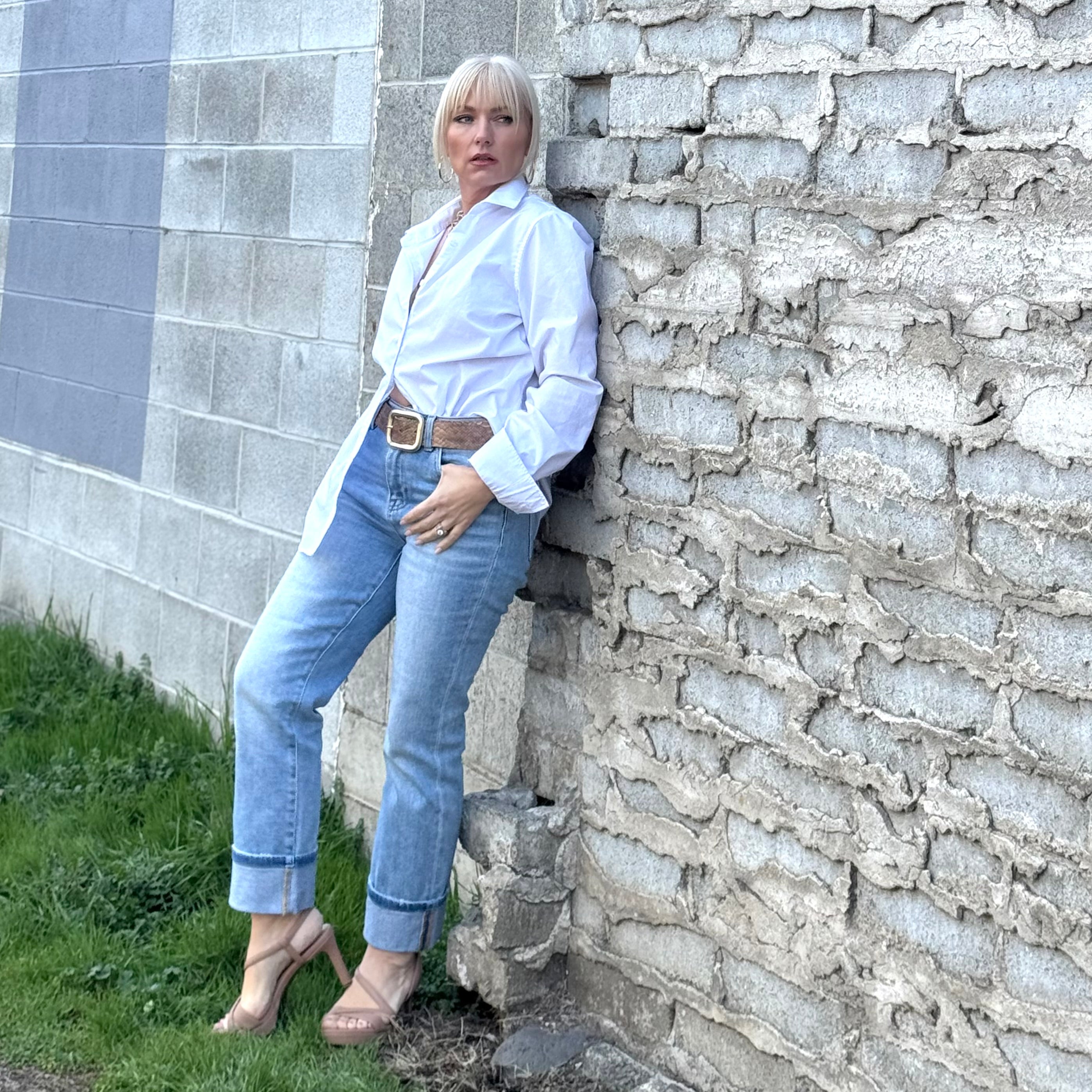 The Everyday Cuff Straight Jean