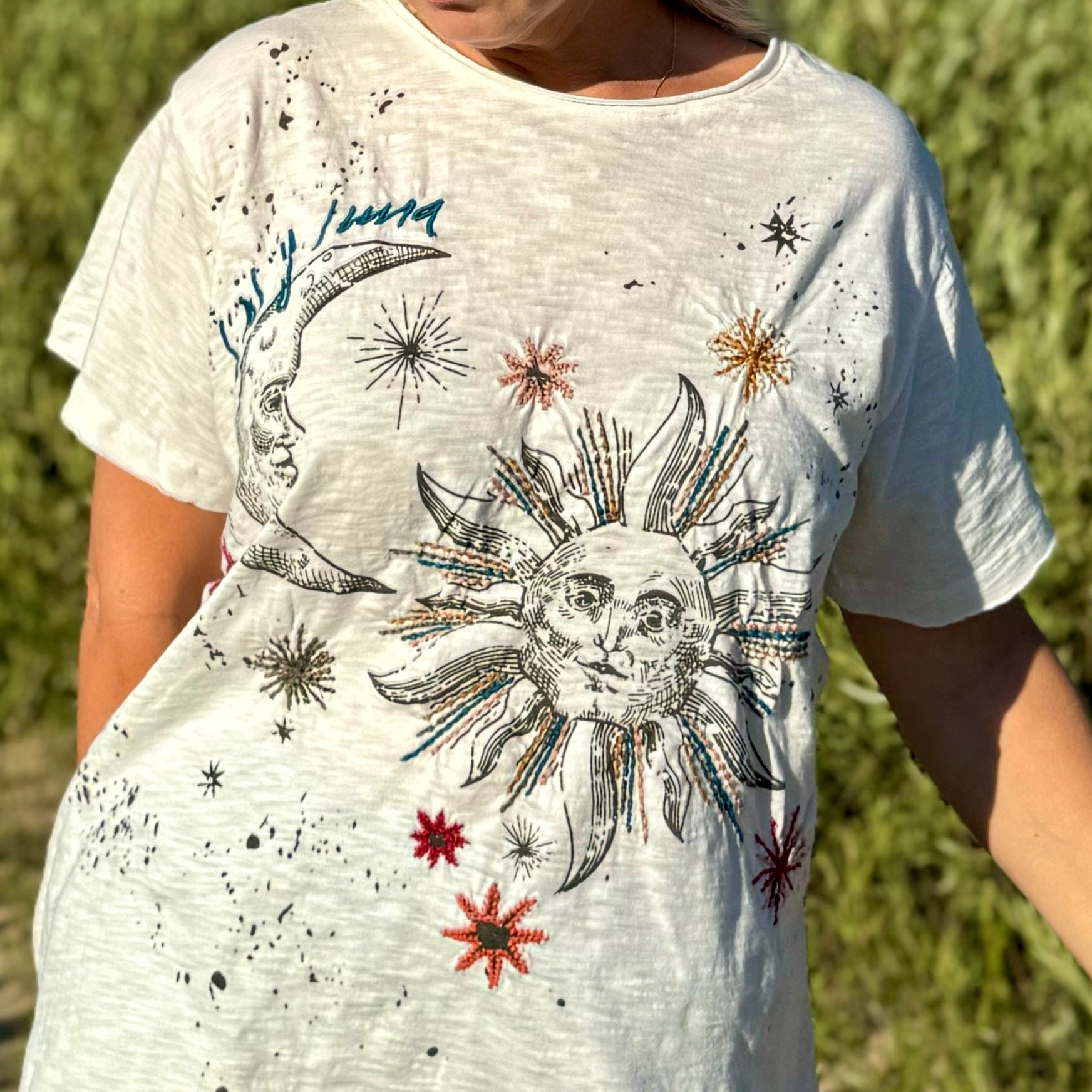 Kara Celestial Sun Tee